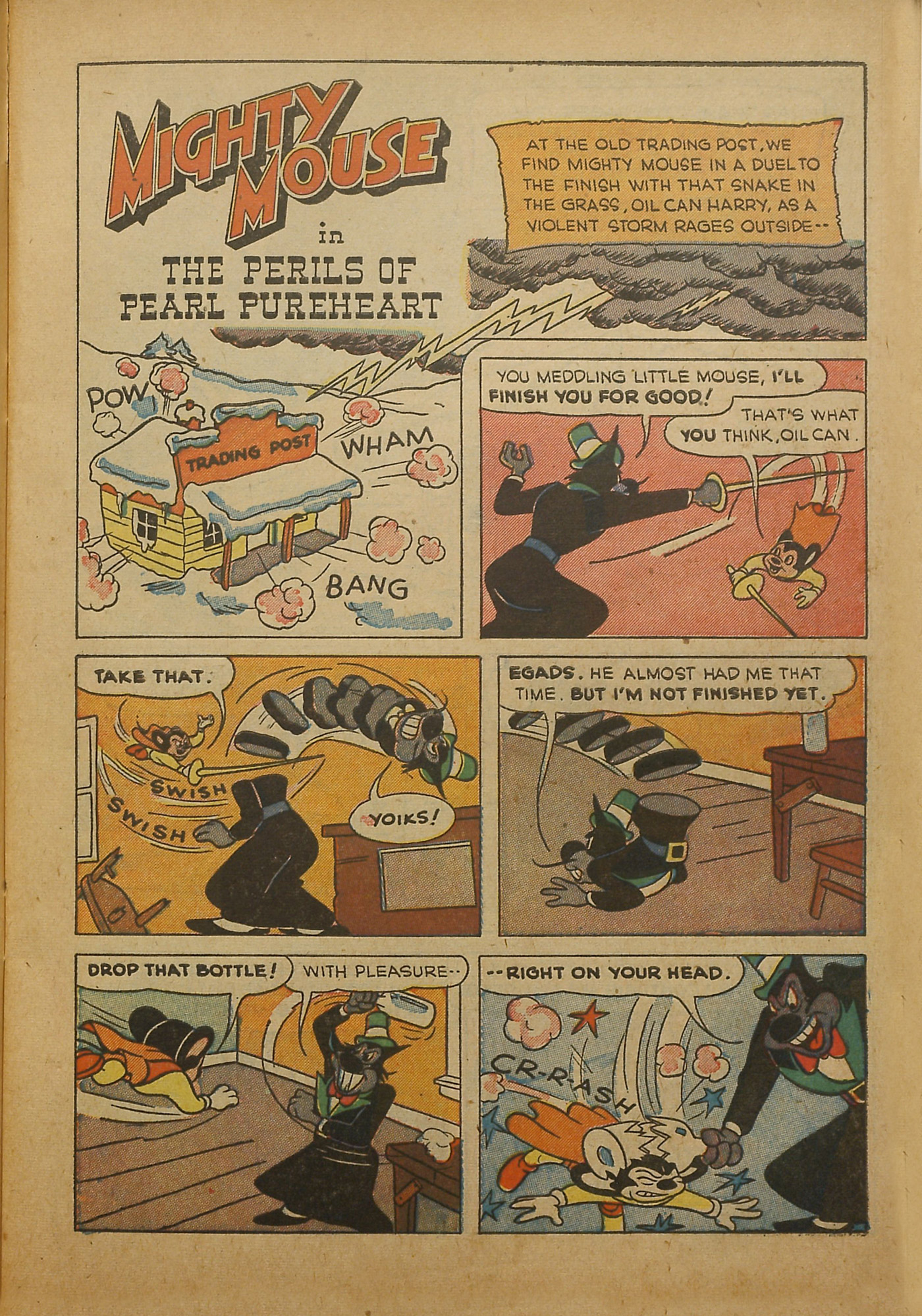 Read online Paul Terry's Mighty Mouse Comics comic -  Issue #40 - 35