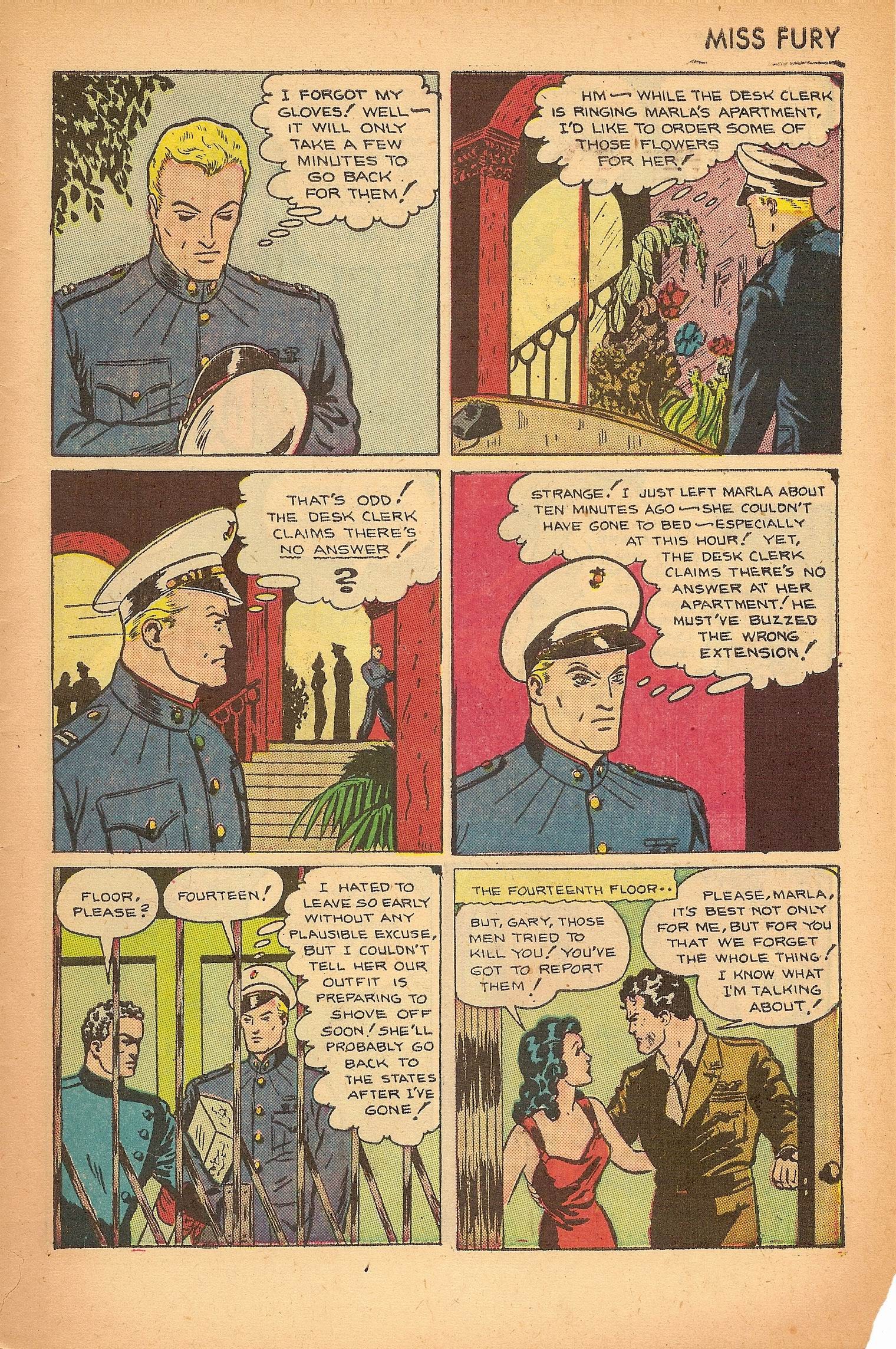 Read online Miss Fury Comics comic -  Issue #7 - 31