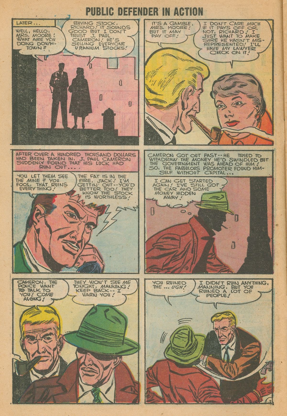Read online Public Defender in Action comic -  Issue #7 - 10