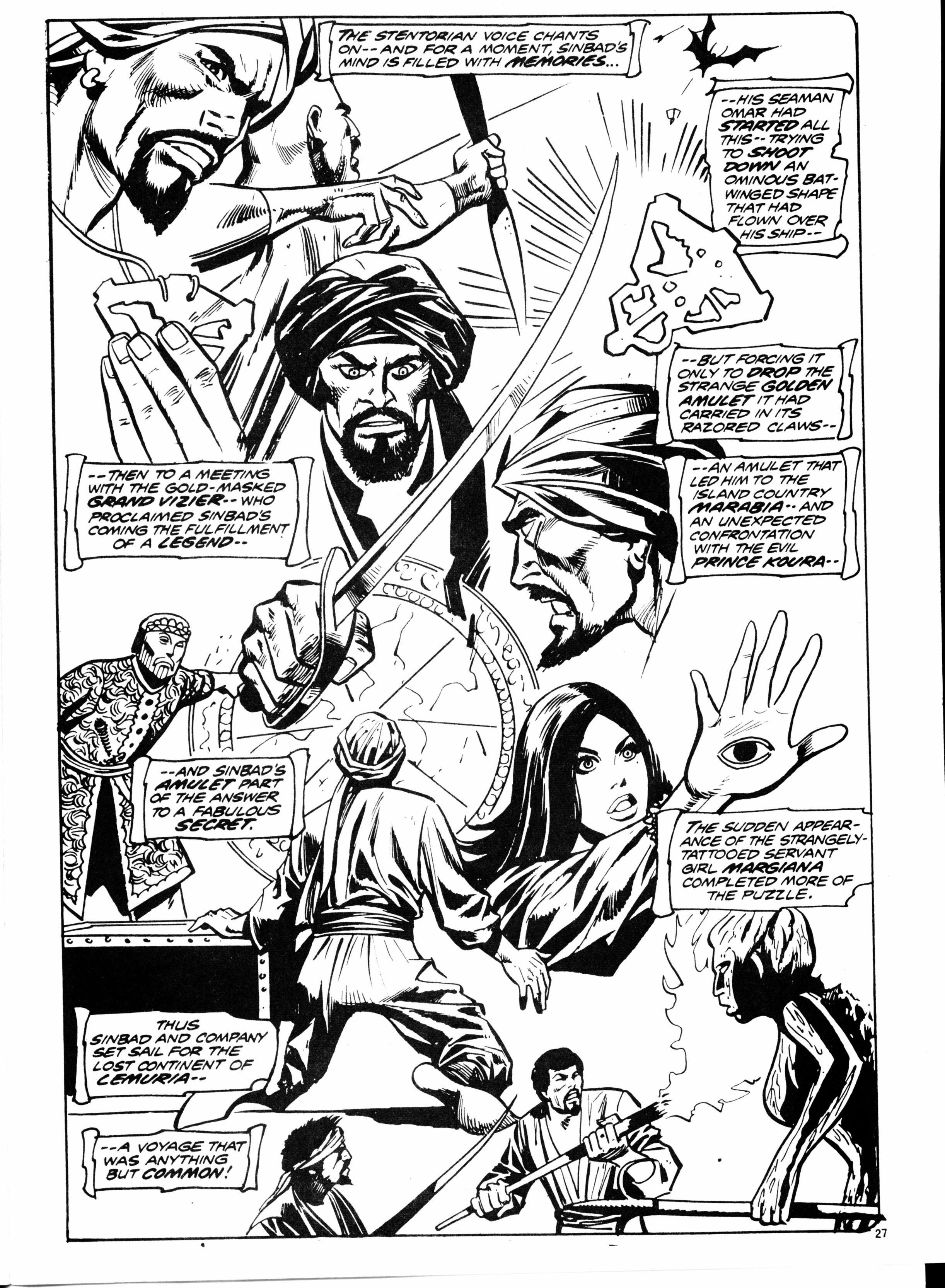 Read online Planet of the Apes (1974) comic -  Issue #37 - 27
