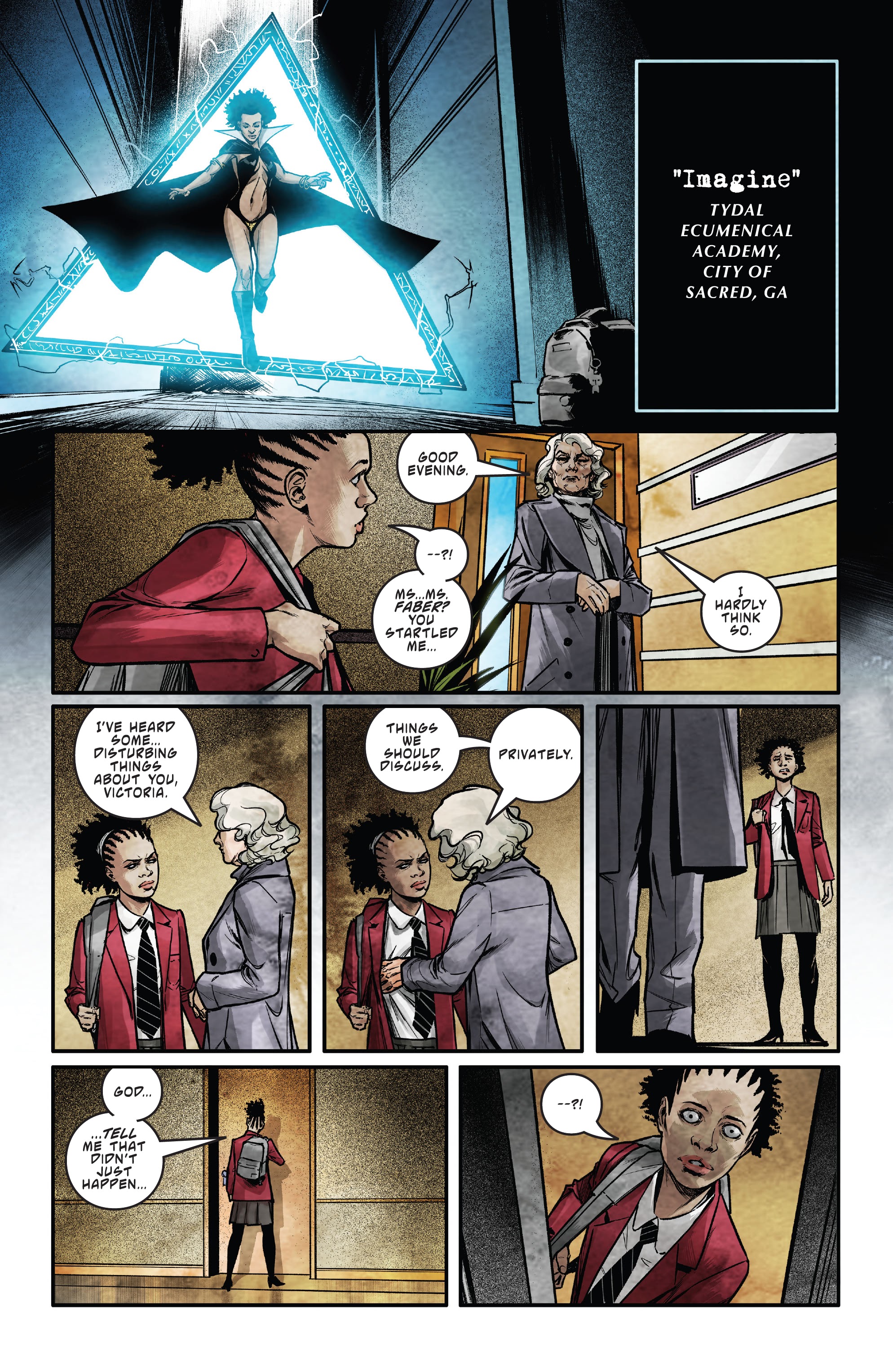 Read online Sacred Six comic -  Issue #5 - 23