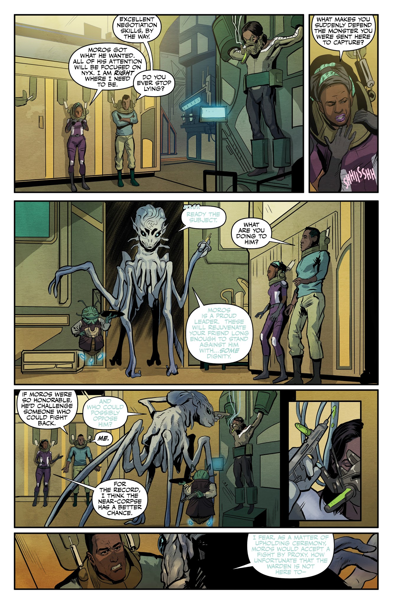 Read online Alien Bounty Hunter comic -  Issue #4 - 27