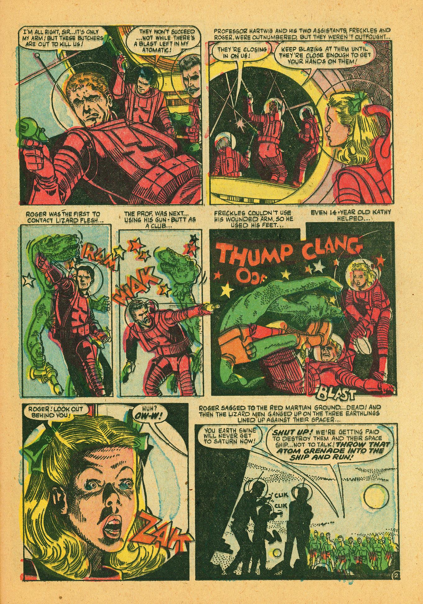 Read online Speed Carter, Spaceman comic -  Issue #6 - 21