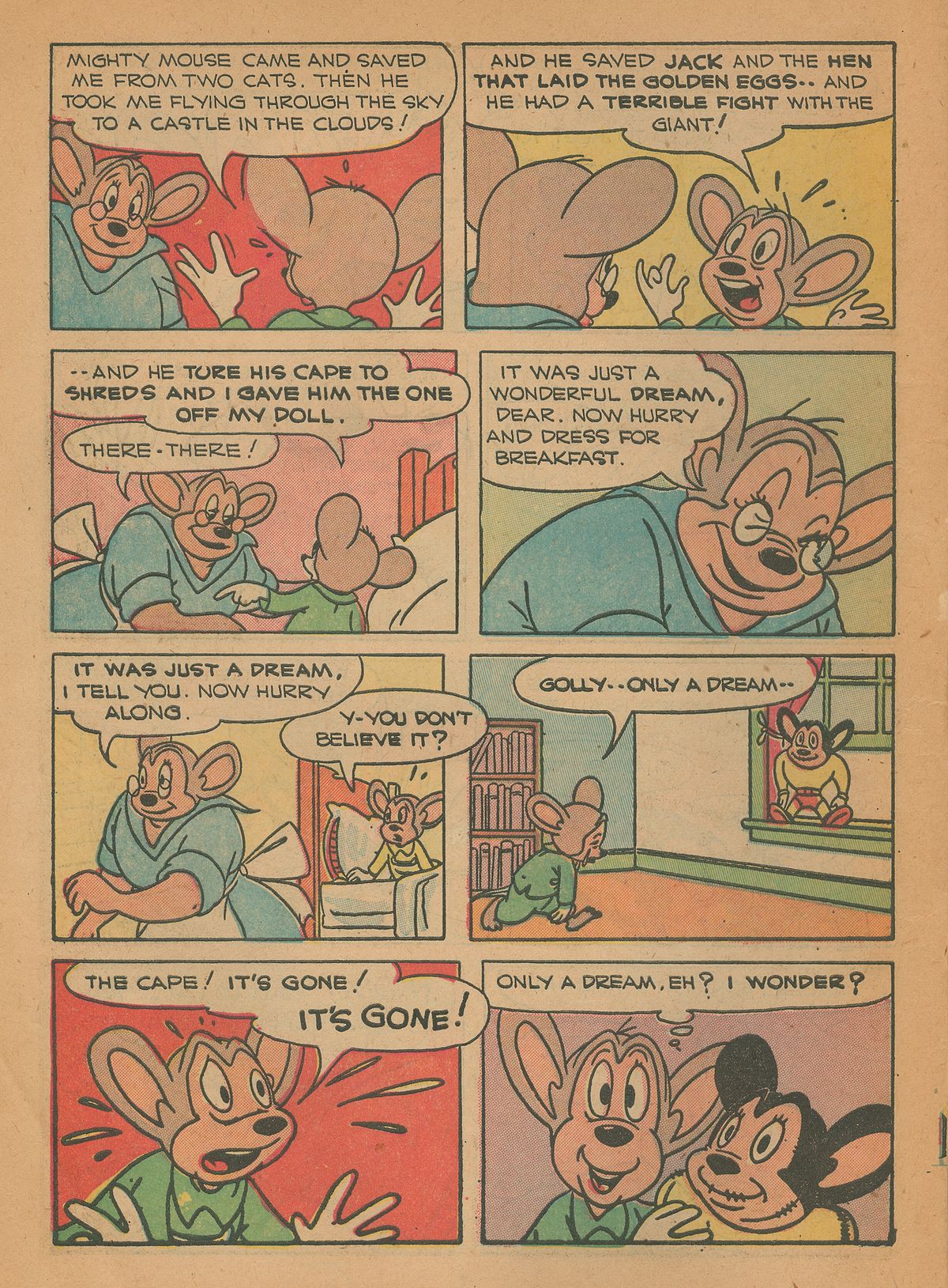 Read online Paul Terry's Mighty Mouse Comics comic -  Issue #24 - 10