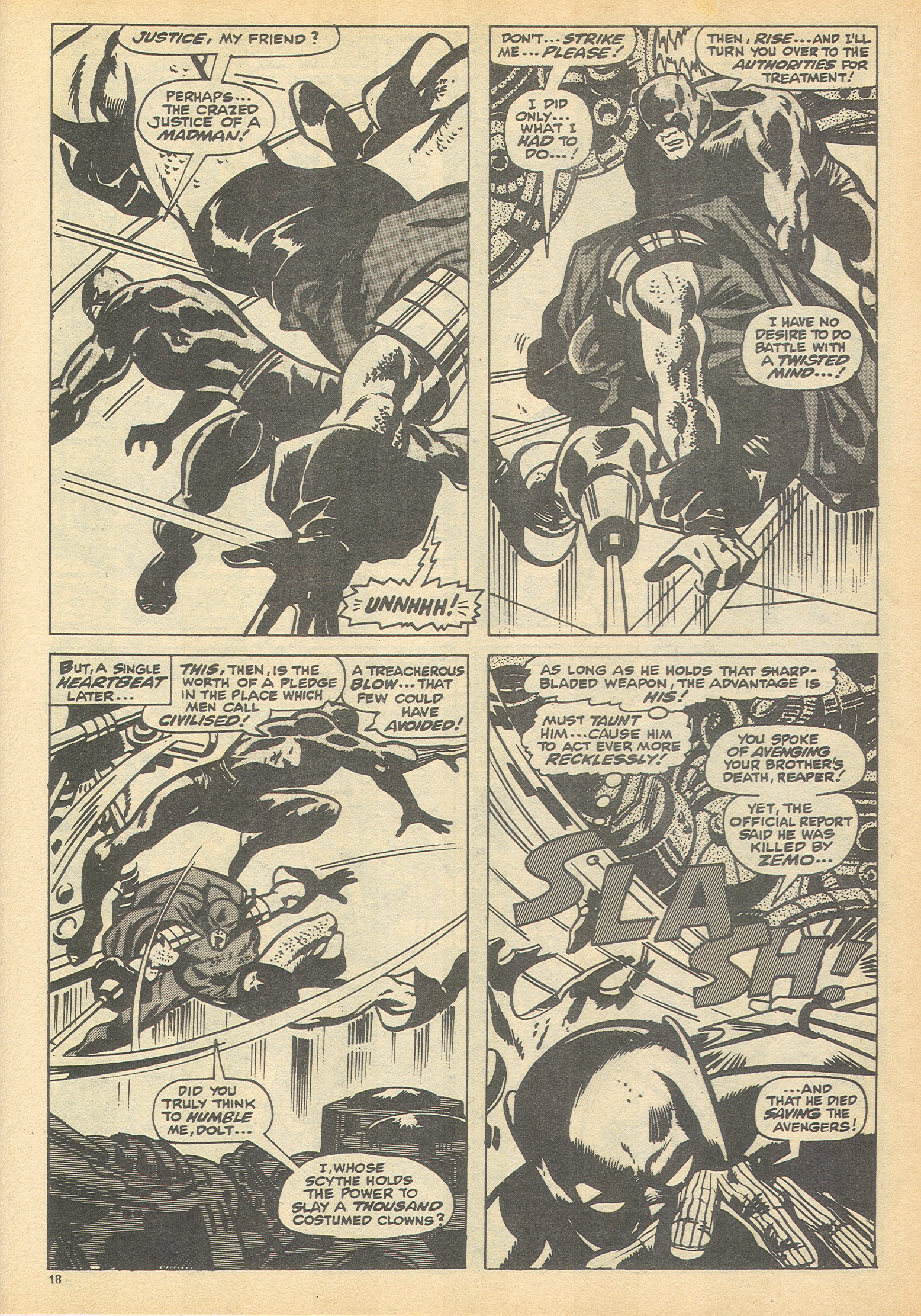 Read online The Avengers (1973) comic -  Issue #71 - 18