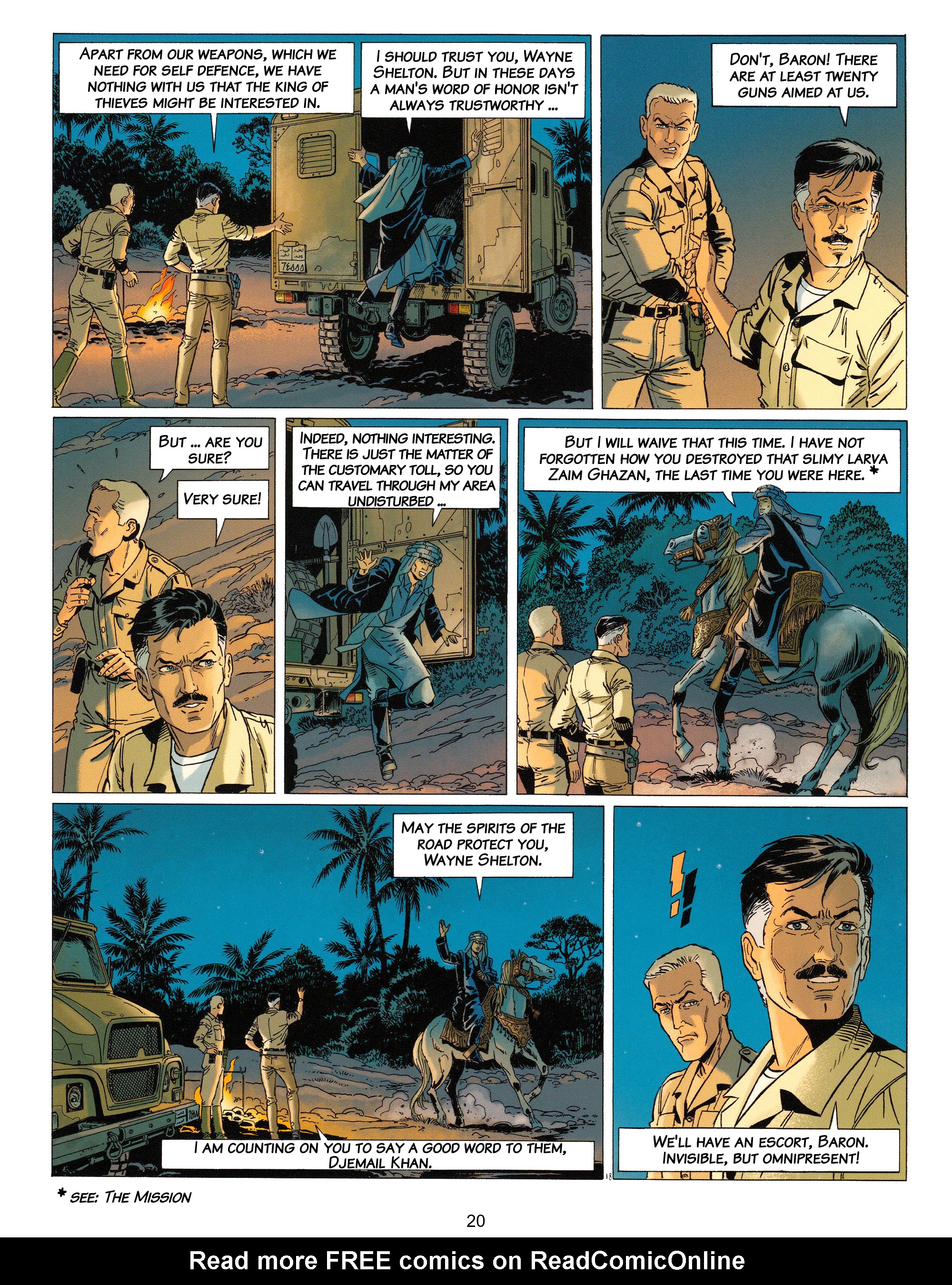 Read online Wayne Shelton comic -  Issue #10 - 20