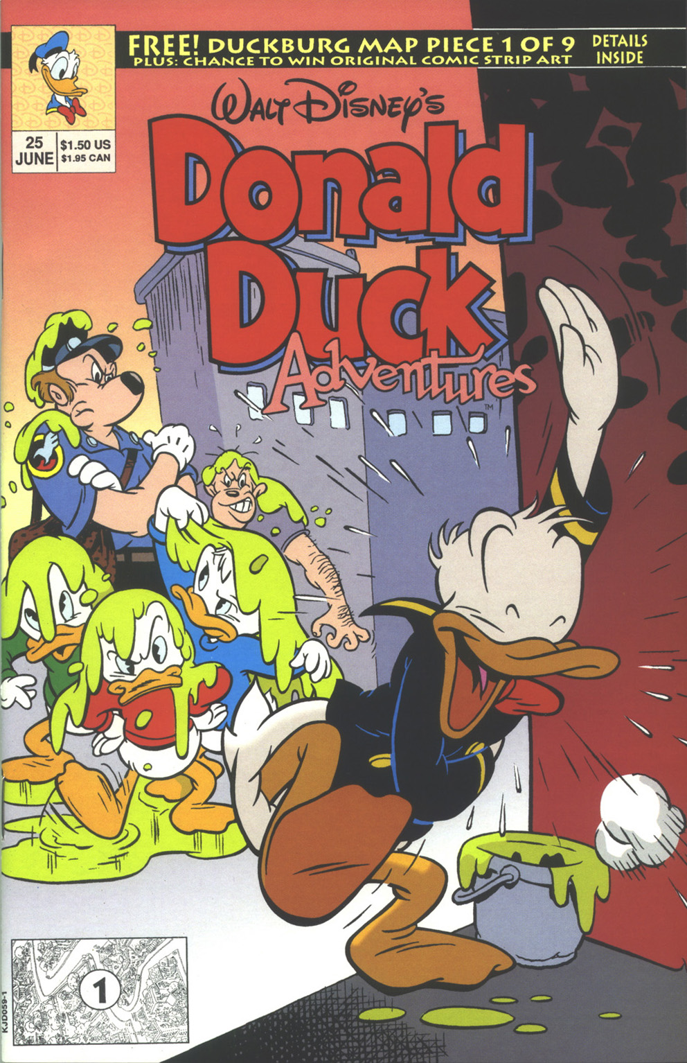 Read online Donald Duck Adventures comic -  Issue #25 - 1
