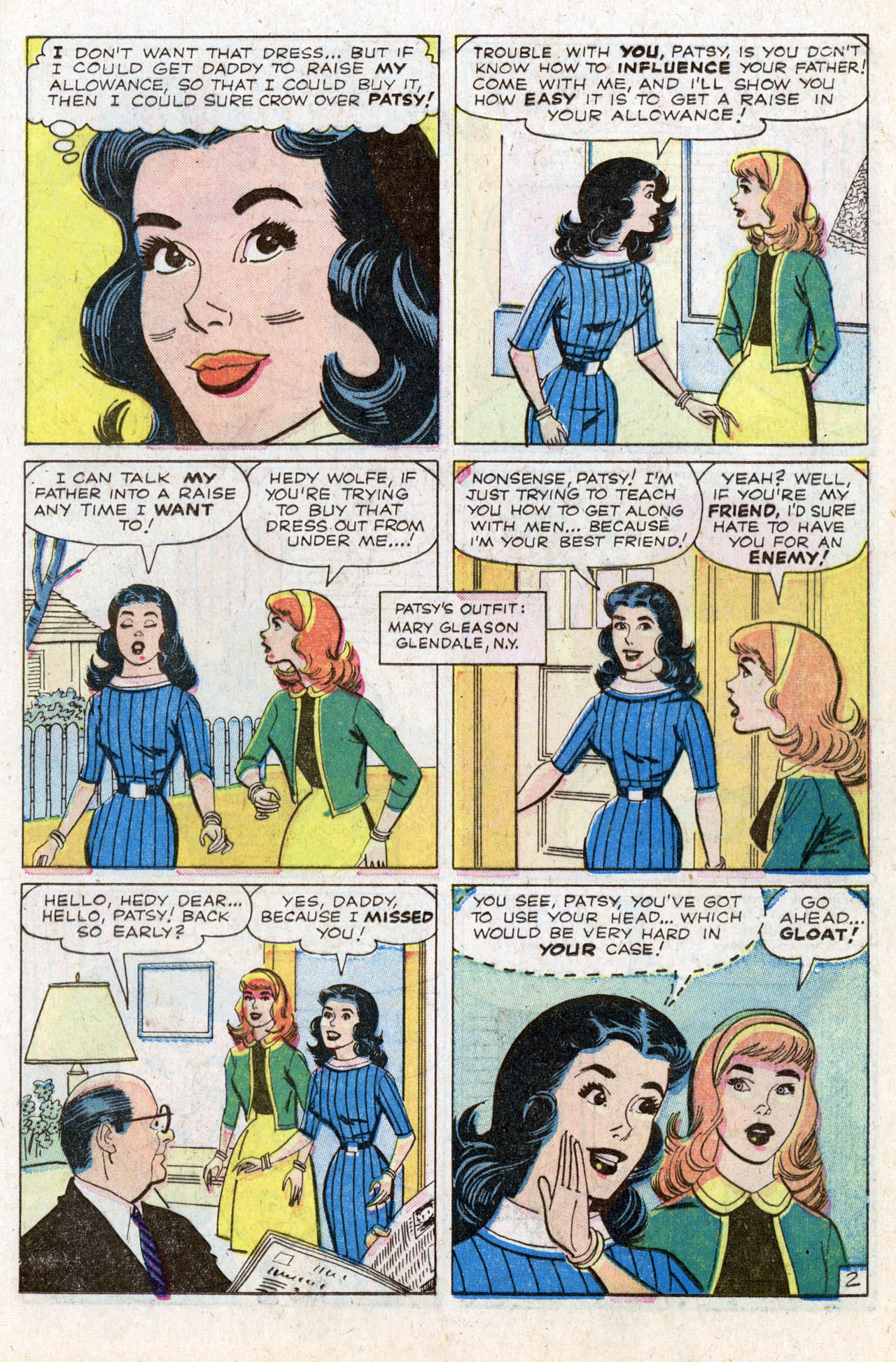 Read online Patsy and Hedy comic -  Issue #76 - 21
