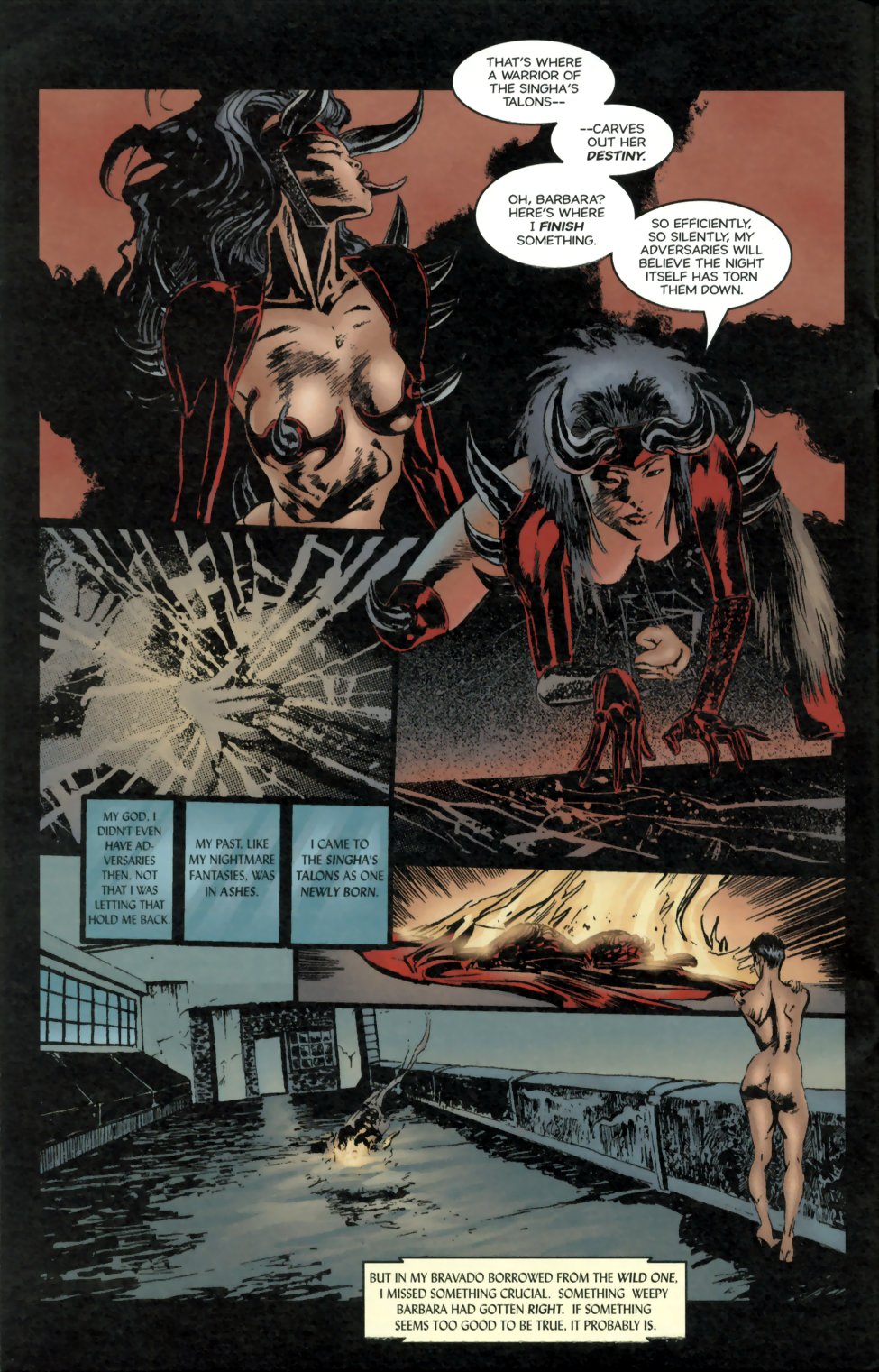 Read online Faust: Singha's Talons comic -  Issue #0.5 - 20