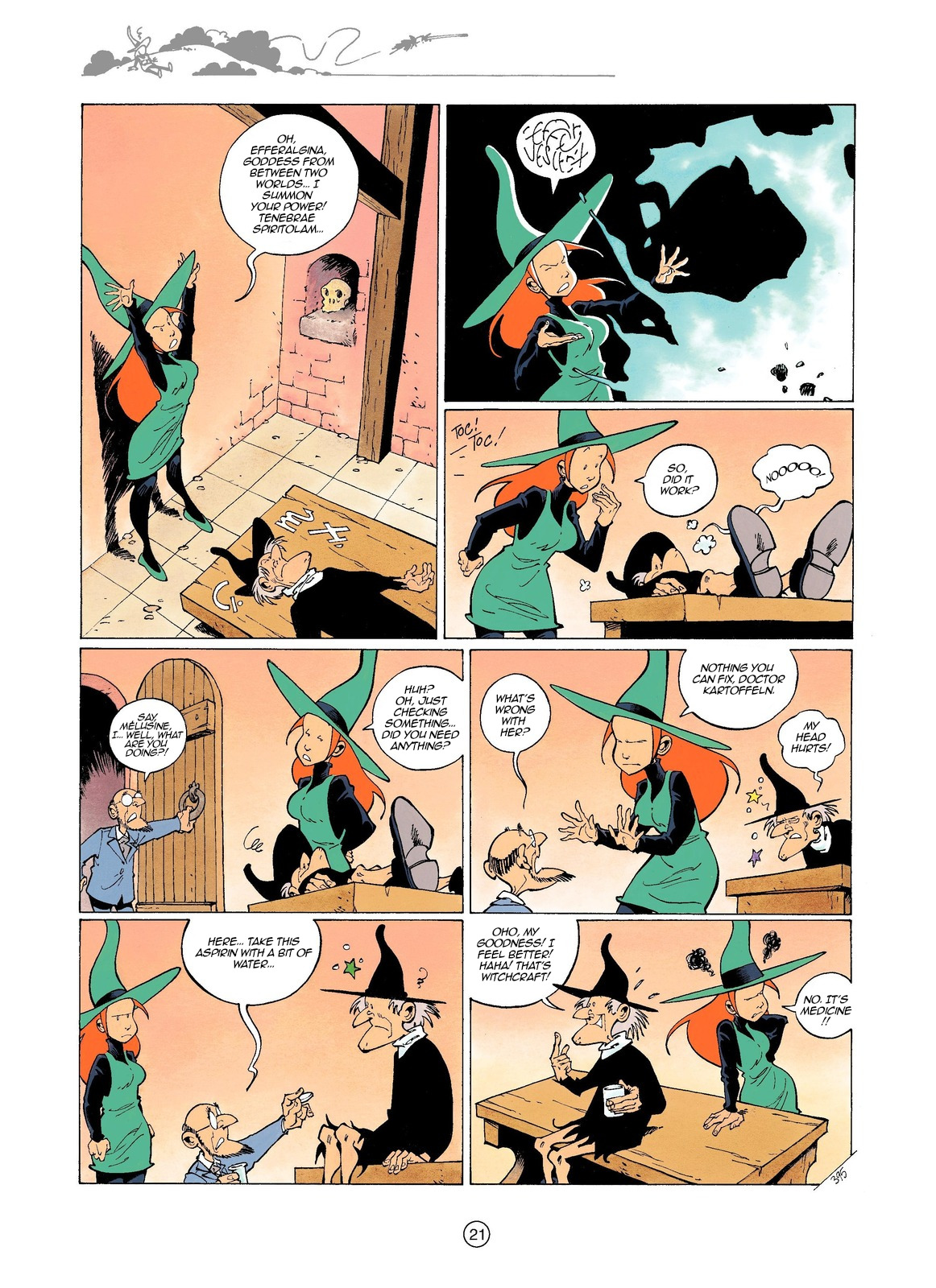 Read online Mélusine (1995) comic -  Issue #11 - 21