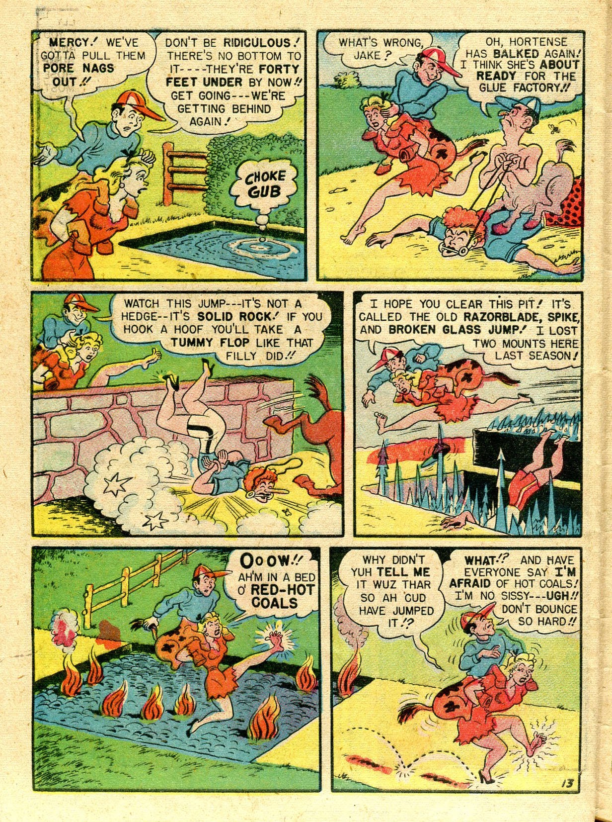 Read online Babe (1948) comic -  Issue #8 - 46