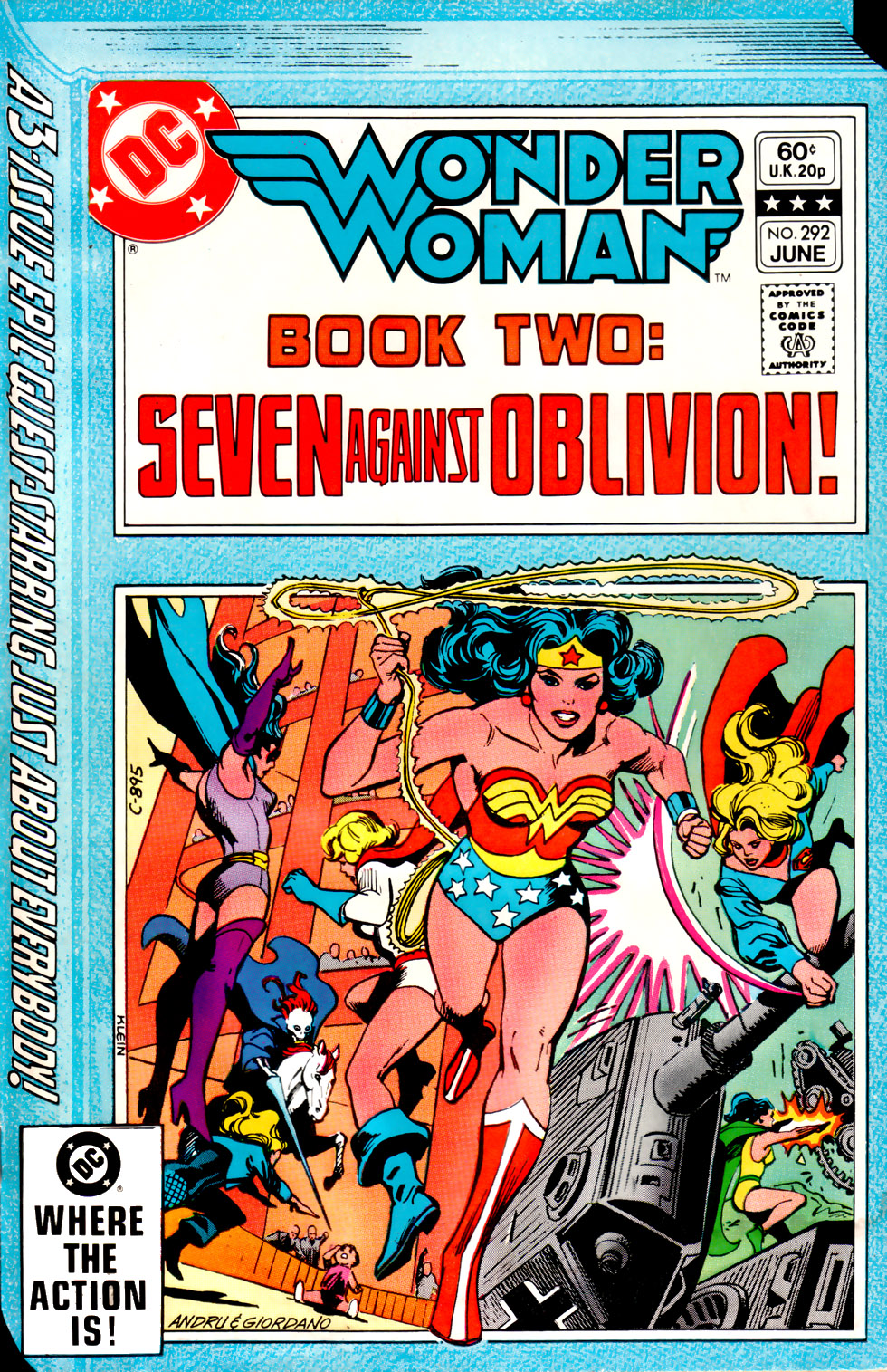 Read online Wonder Woman (1942) comic -  Issue #292 - 1