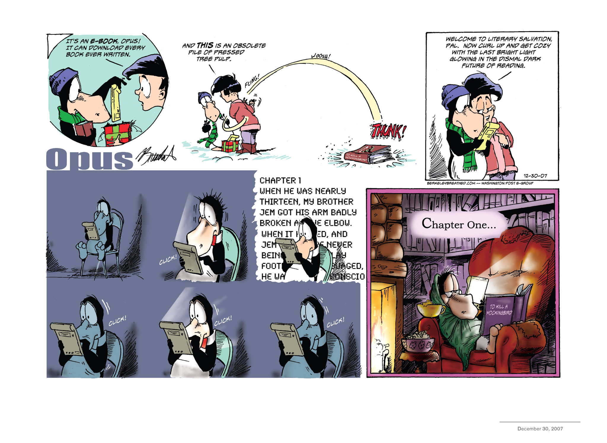 Read online Opus Complete Sunday Strips From 2003-2008 comic -  Issue # TPB (Part 3) - 23
