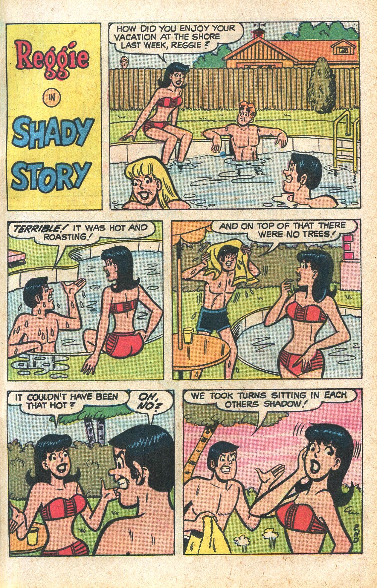 Read online Reggie's Wise Guy Jokes comic -  Issue #8 - 23