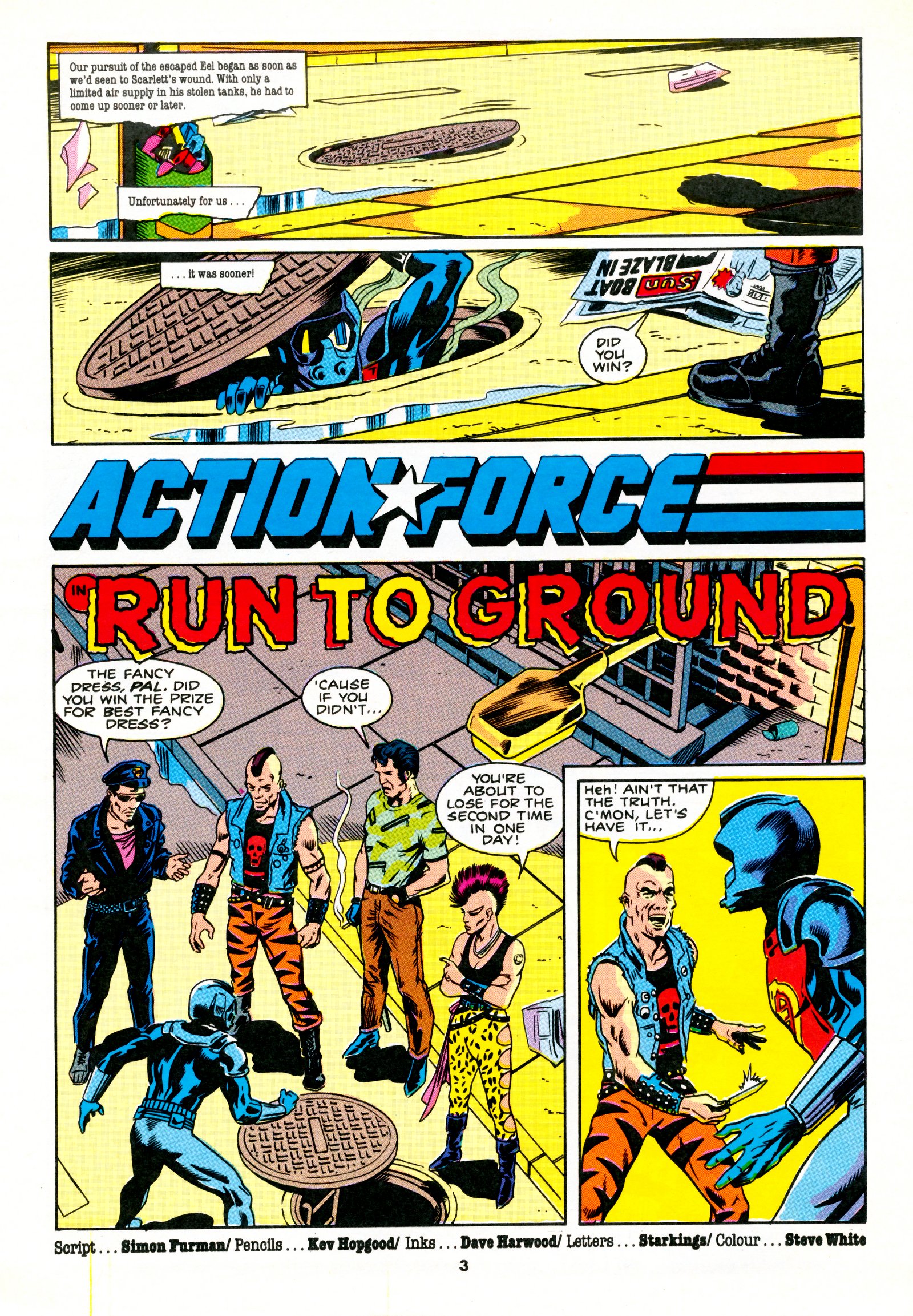 Read online Action Force comic -  Issue #3 - 3
