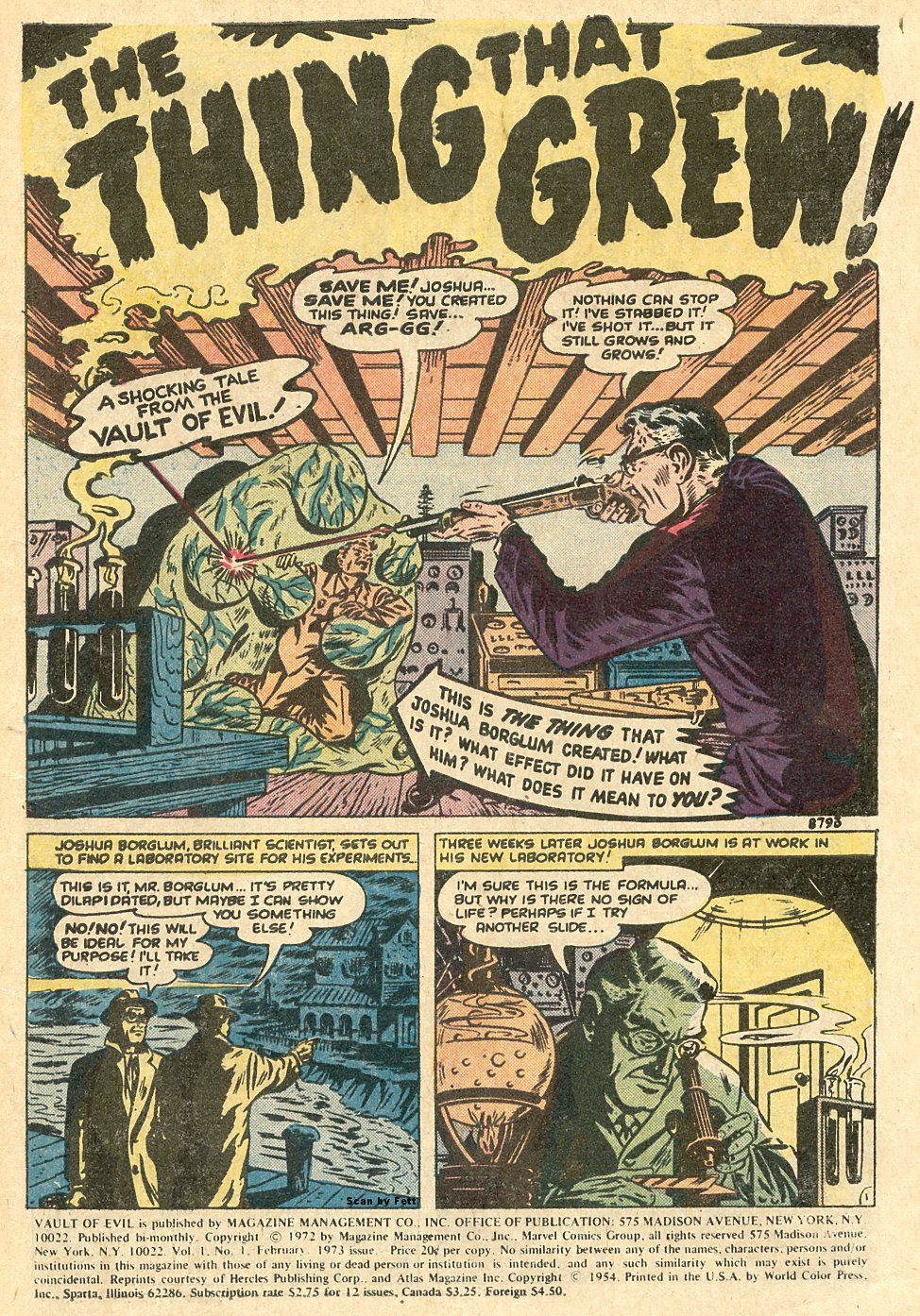 Read online Vault of Evil comic -  Issue #1 - 3