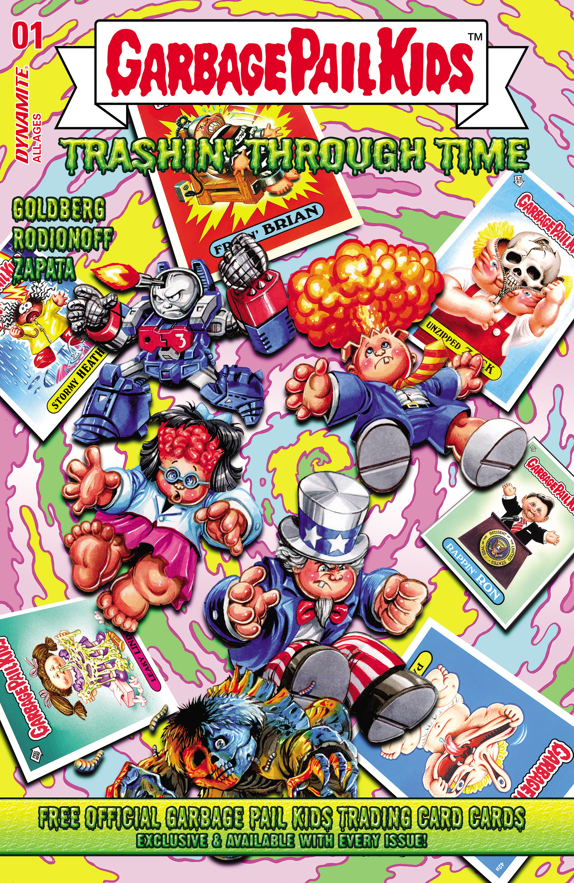 Read online Garbage Pail Kids: Trashin' Through Time comic -  Issue #1 - 3