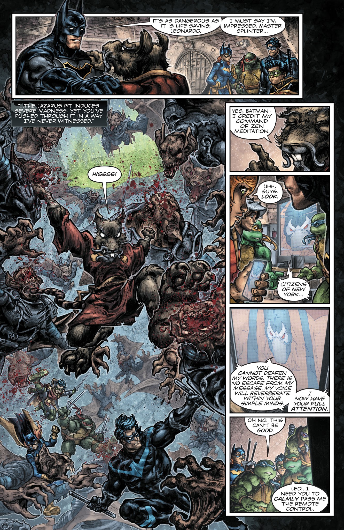 Read online Batman/Teenage Mutant Ninja Turtles II comic -  Issue #5 - 18