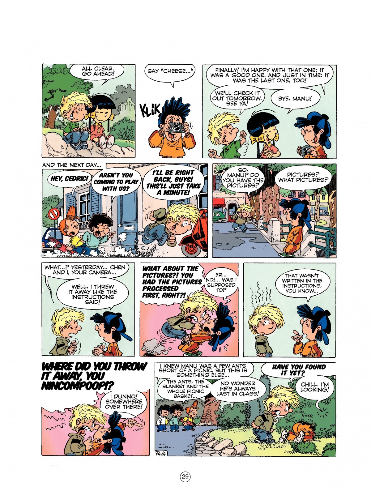 Read online Cedric comic -  Issue #4 - 29