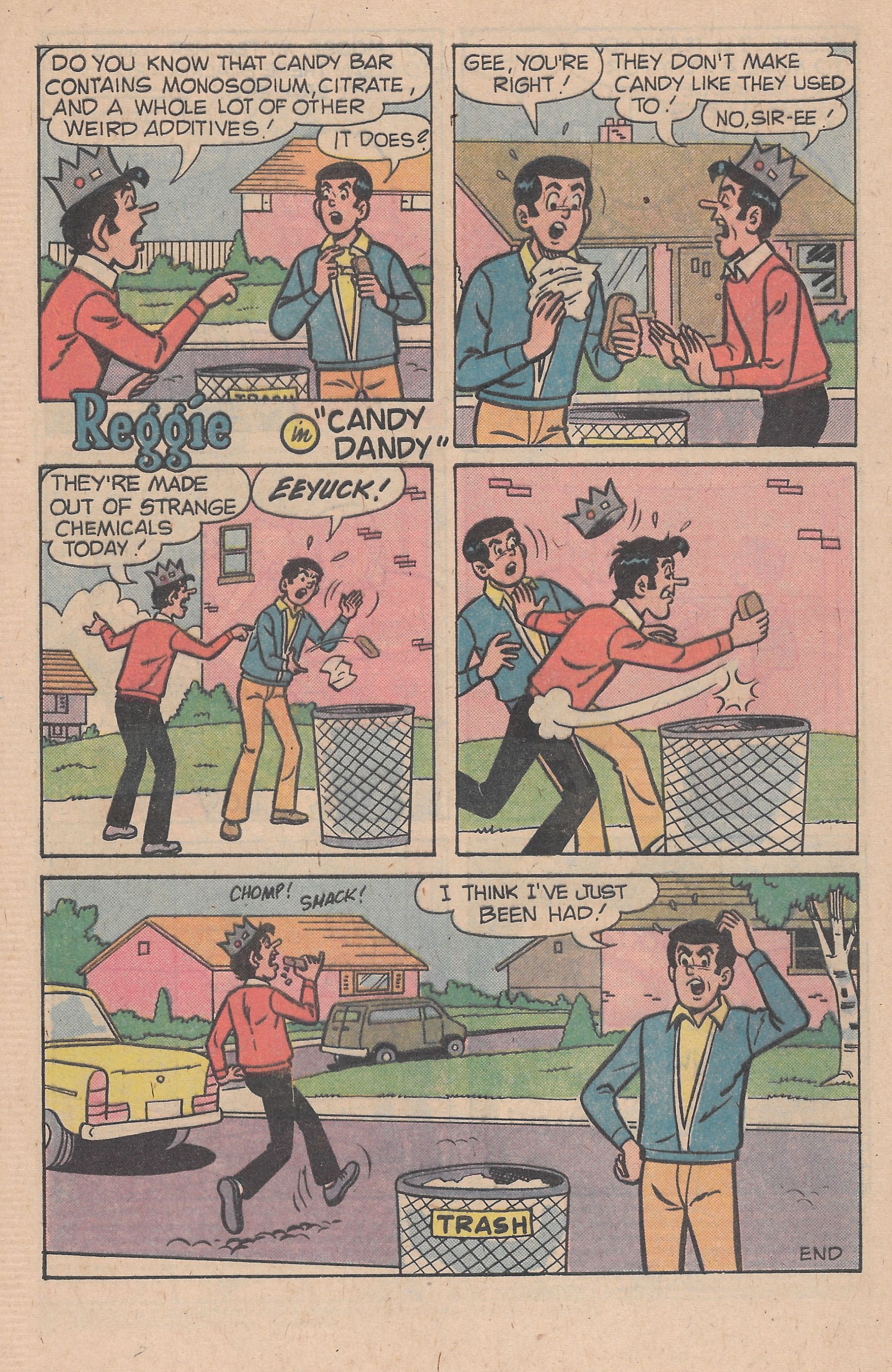 Read online Reggie's Wise Guy Jokes comic -  Issue #53 - 4