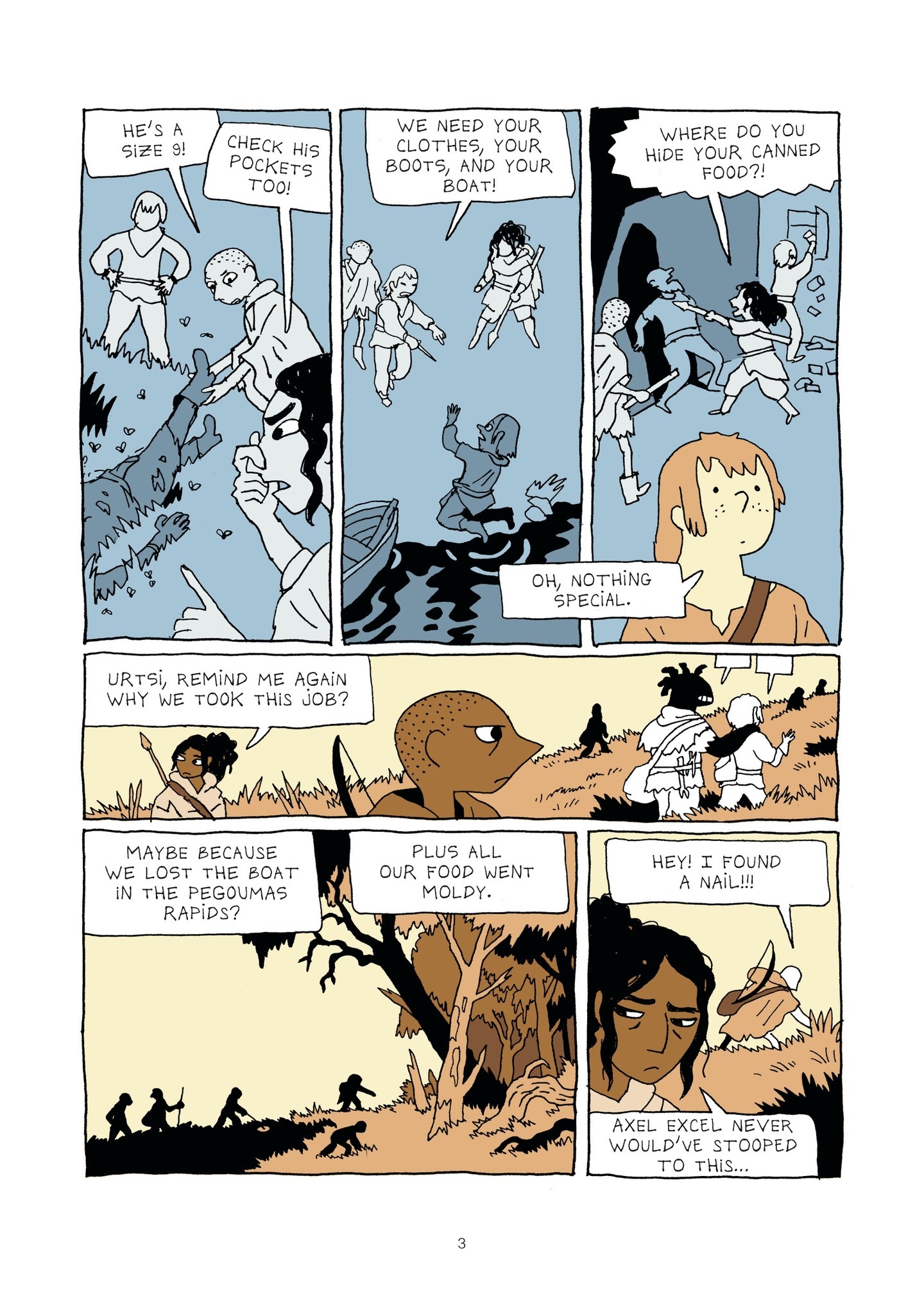 Read online The Sauroktones comic -  Issue #3 - 5