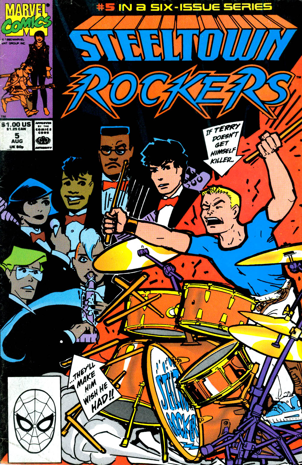 Read online Steeltown Rockers comic -  Issue #5 - 1