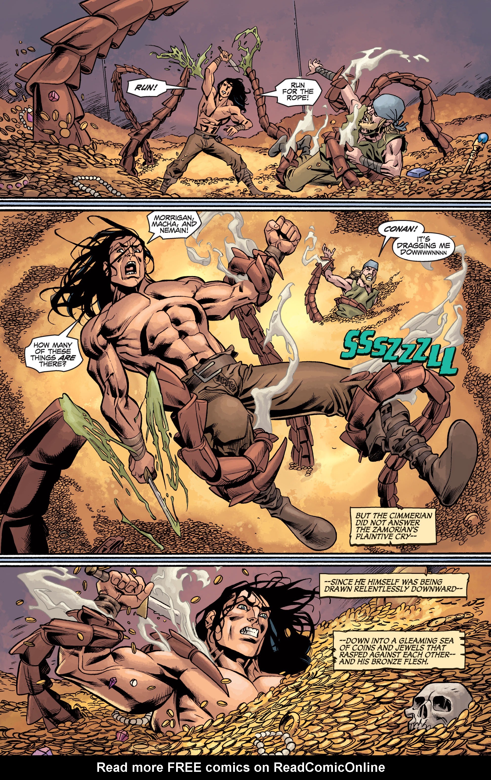 Read online Conan Chronicles Epic Collection comic -  Issue # TPB Horrors Beneath the Stones (Part 1) - 39