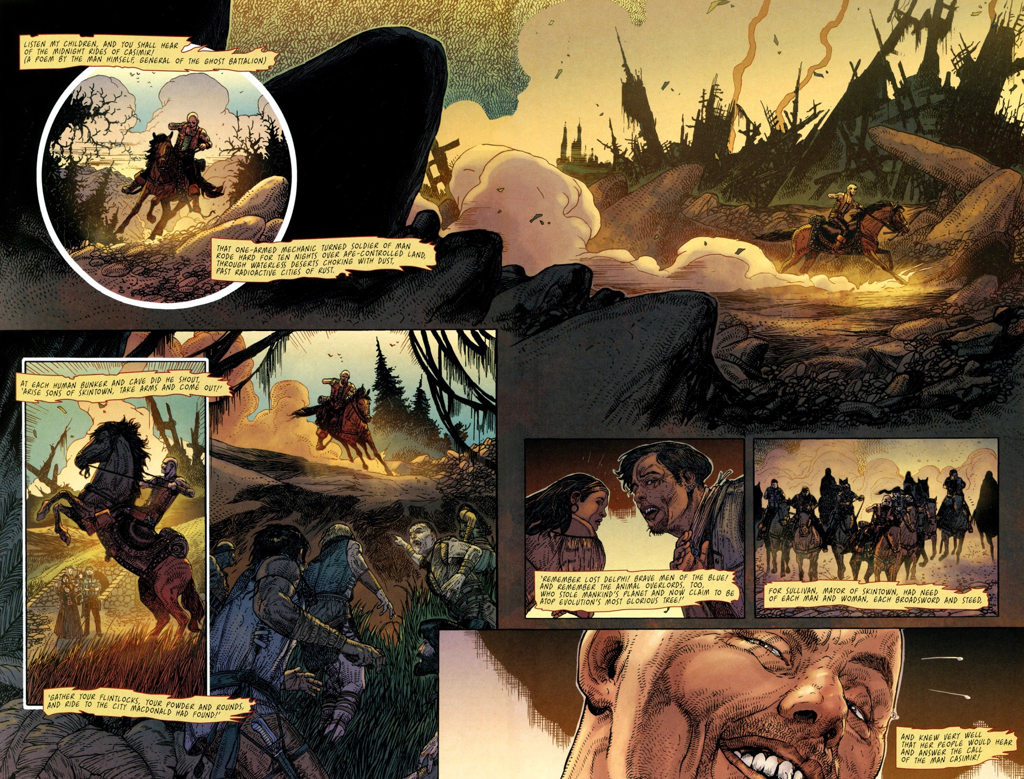 Read online Planet of the Apes (2011) comic -  Issue #15 - 12