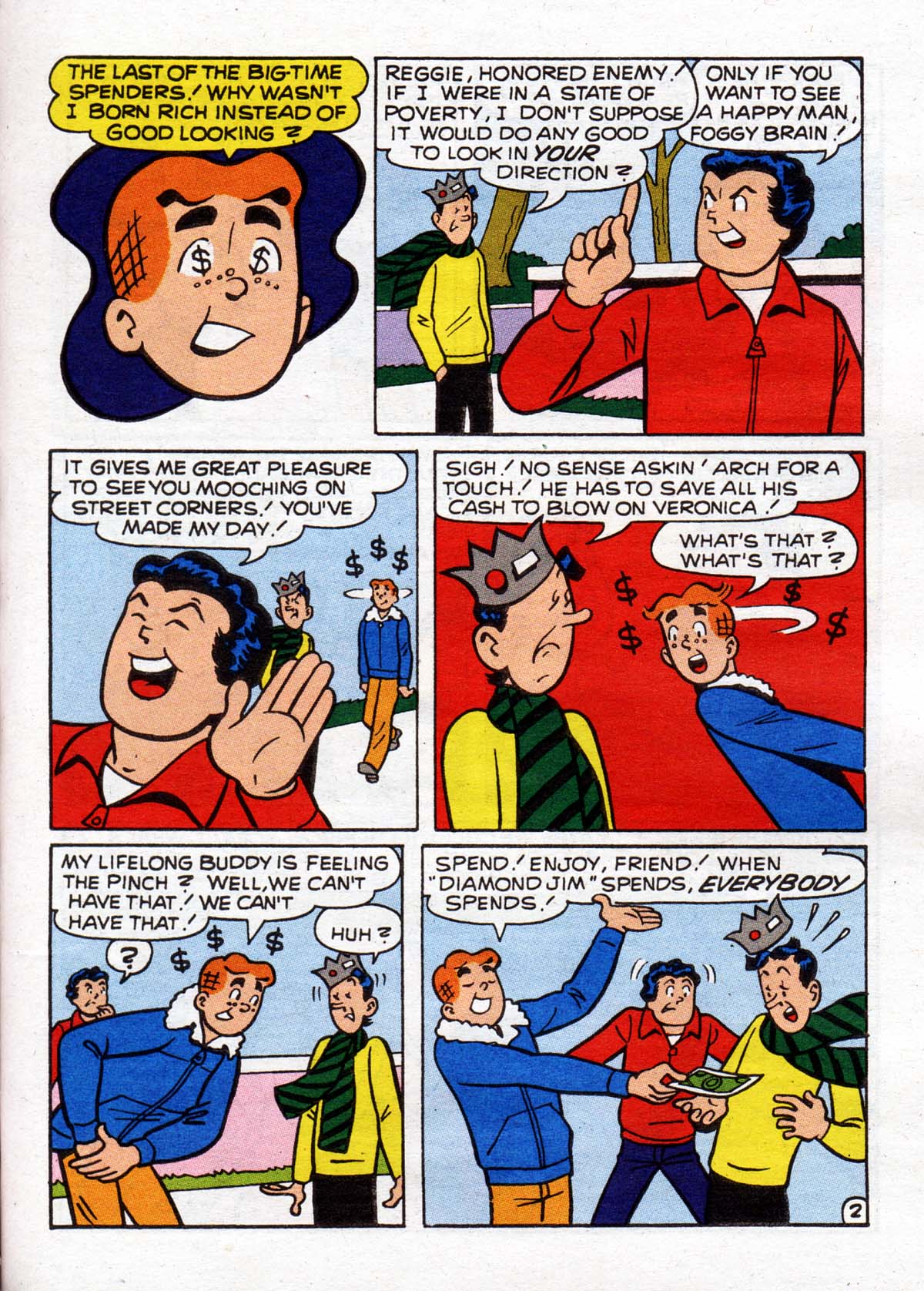 Read online Archie's Double Digest Magazine comic -  Issue #140 - 120