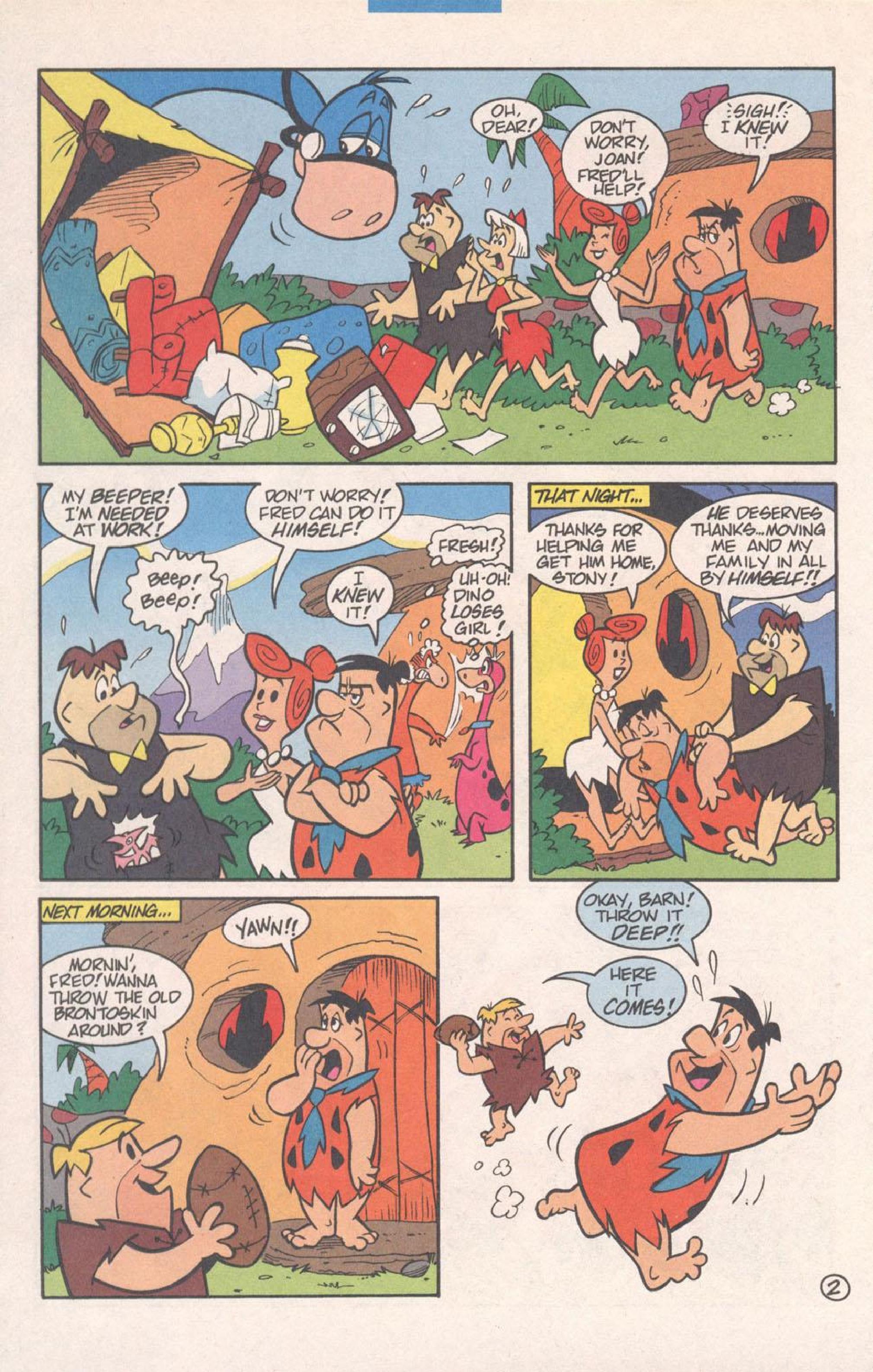 Read online The Flintstones (1995) comic -  Issue #10 - 13