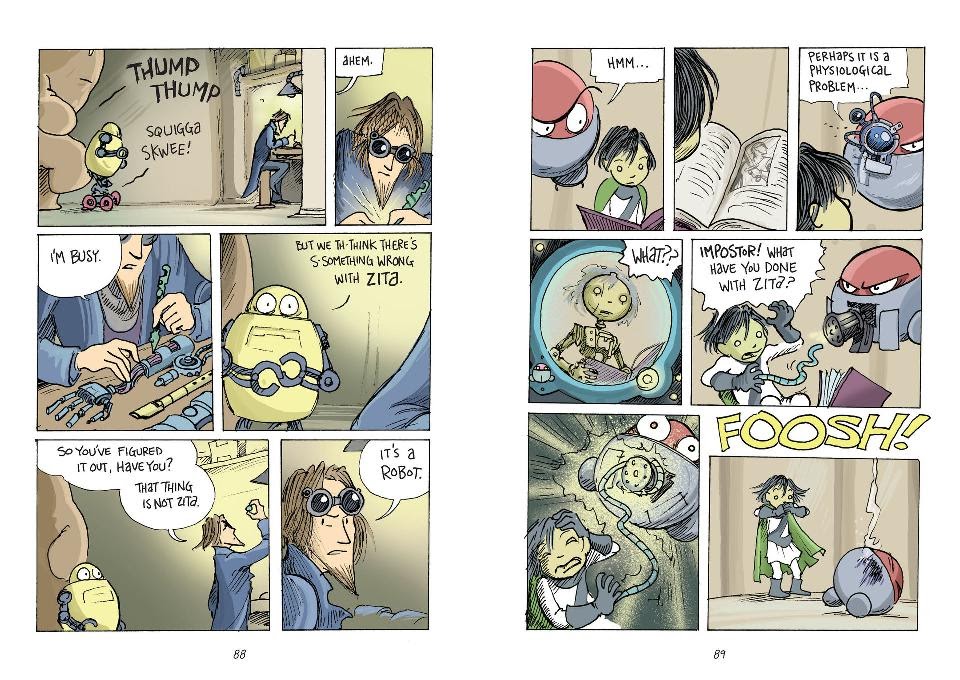 Read online Legends of Zita the Spacegirl comic -  Issue # TPB - 48