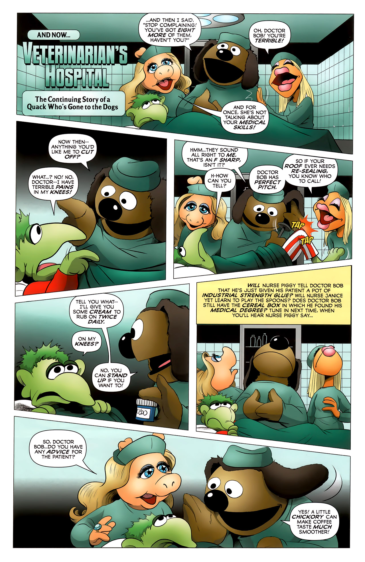 Read online The Muppet Show: The Comic Book comic -  Issue #5 - 14