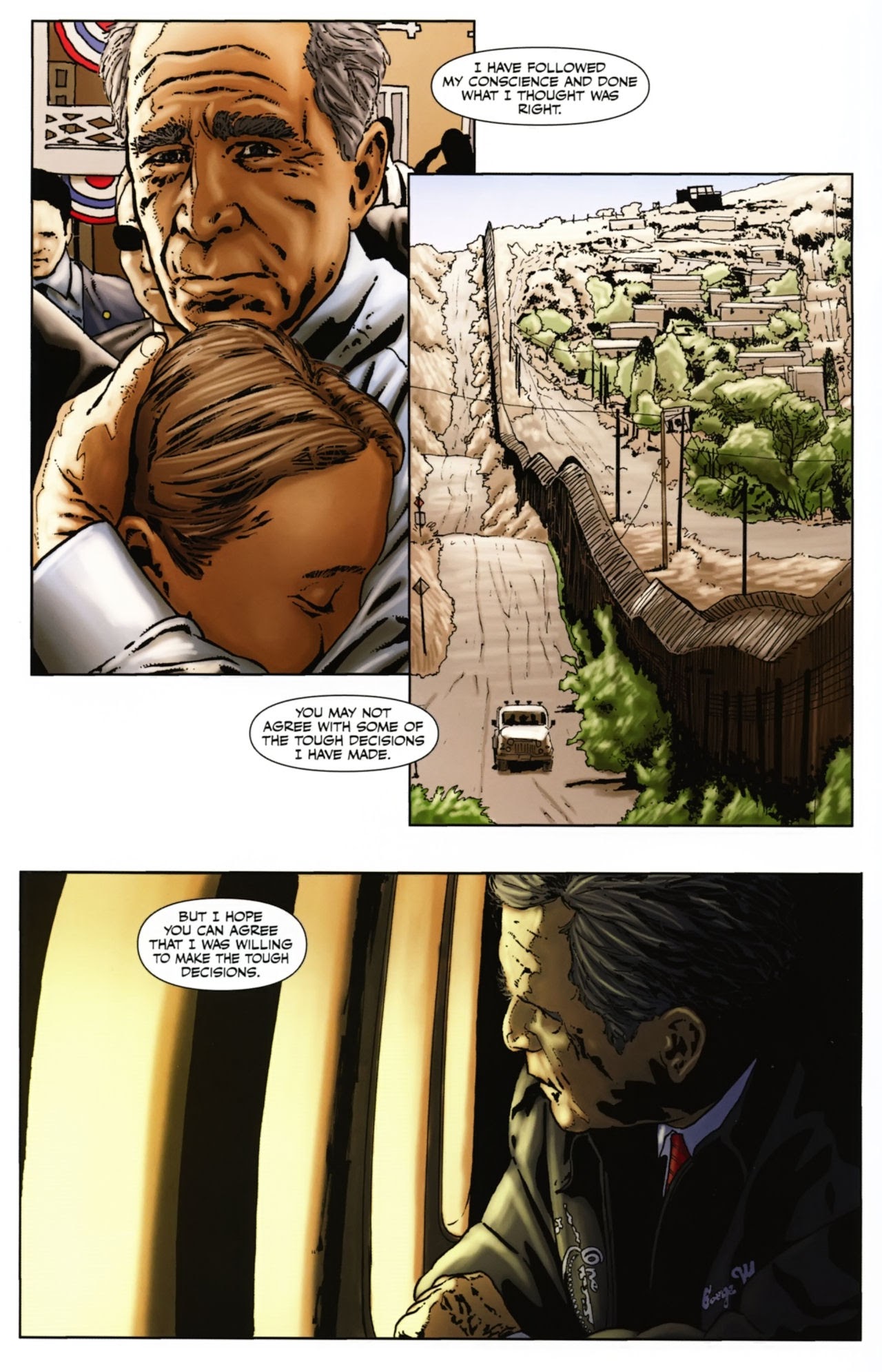 Read online Political Power: George W. Bush comic -  Issue # Full - 22