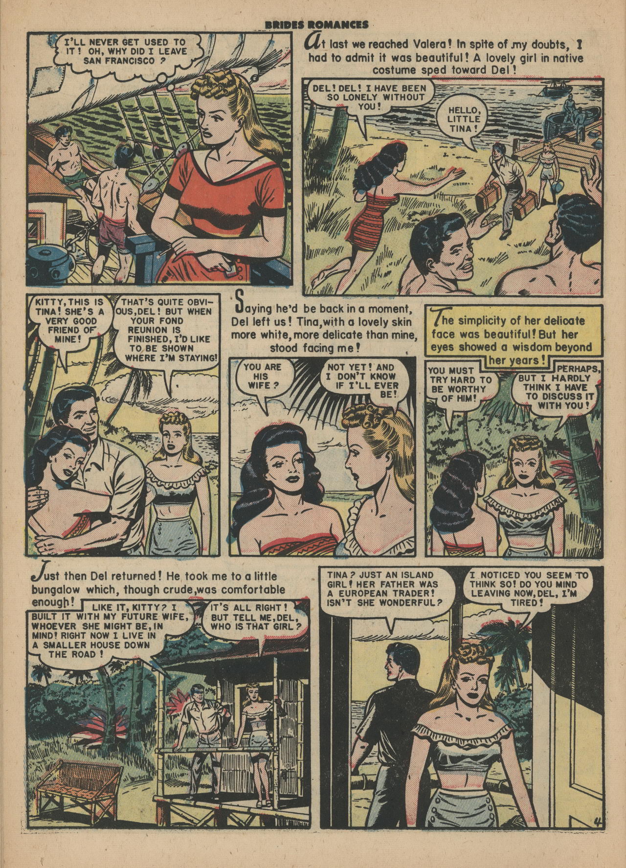 Read online Brides Romances comic -  Issue #9 - 14