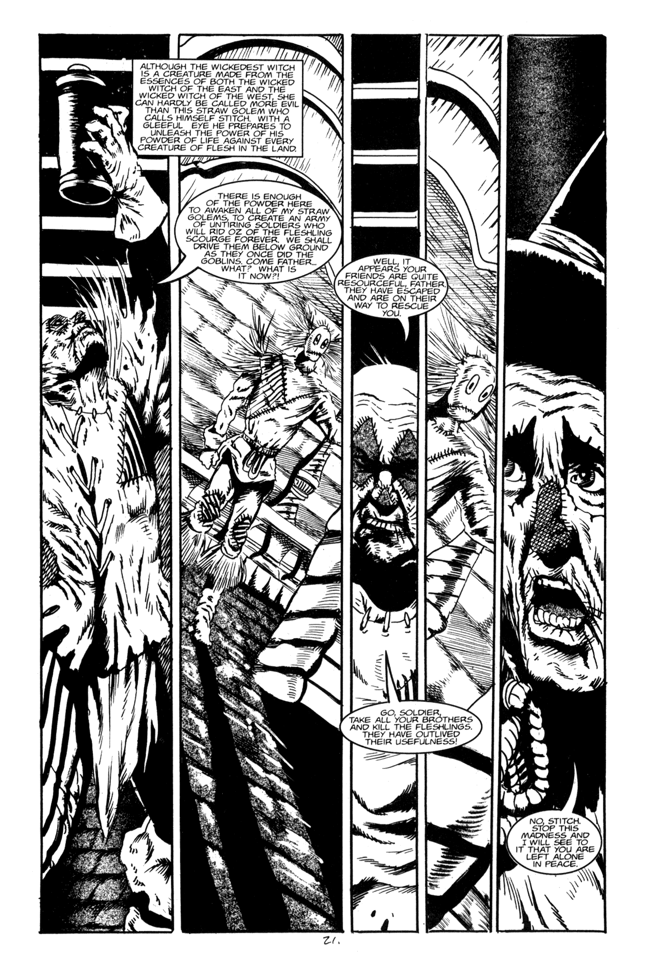 Read online Dark Oz comic -  Issue #3 - 23