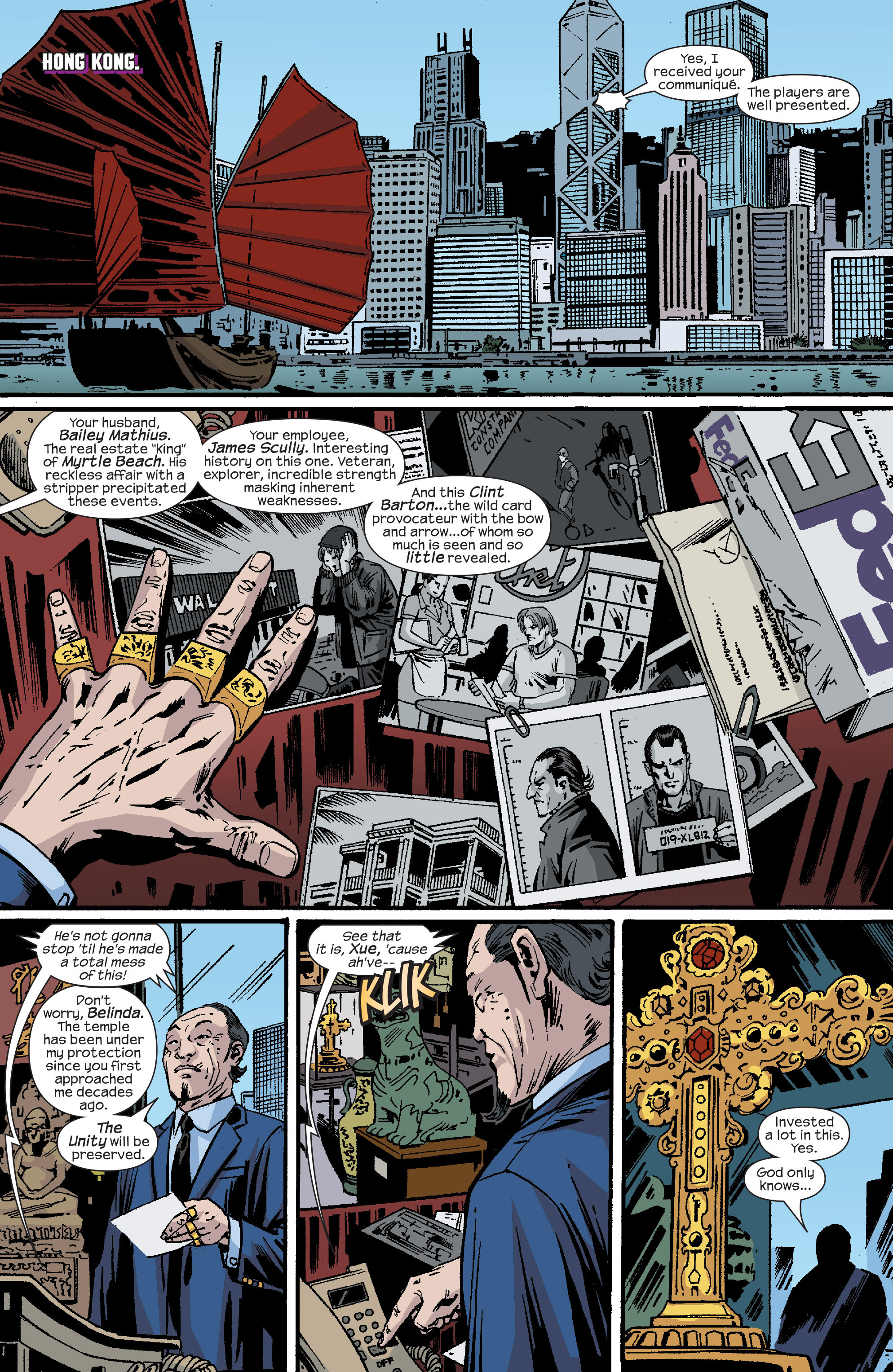 Read online Hawkeye (2003) comic -  Issue #5 - 8