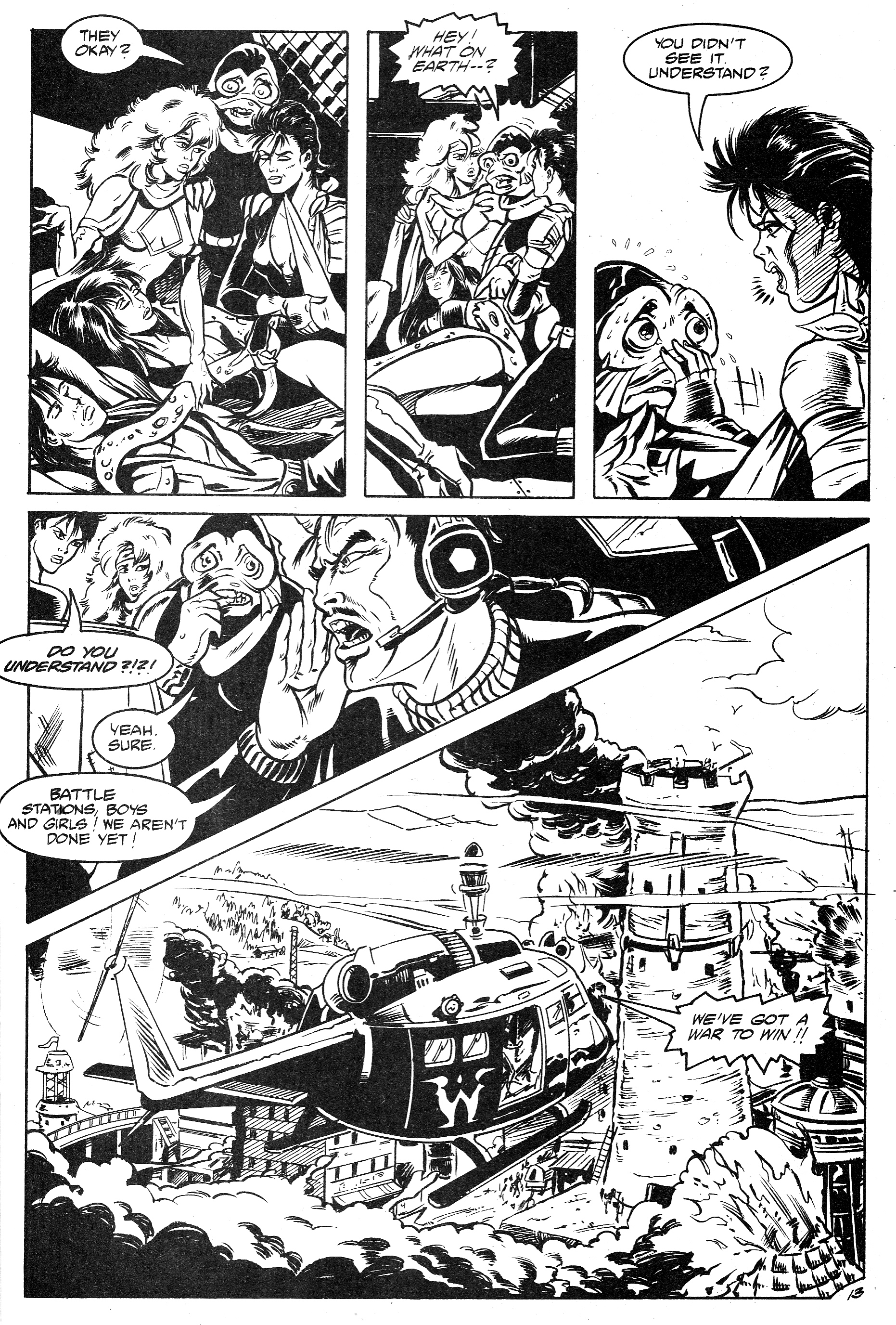 Read online Ex-Mutants: The Shattered Earth Chronicles comic -  Issue #8 - 15