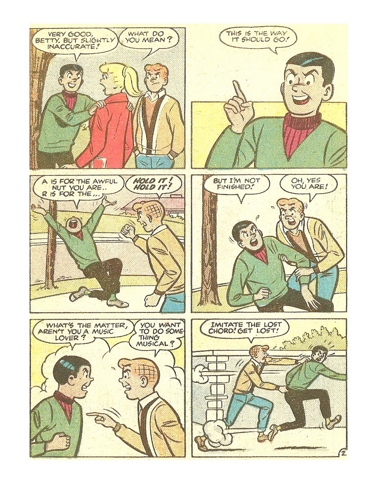 Read online Archie's Double Digest Magazine comic -  Issue #38 - 253