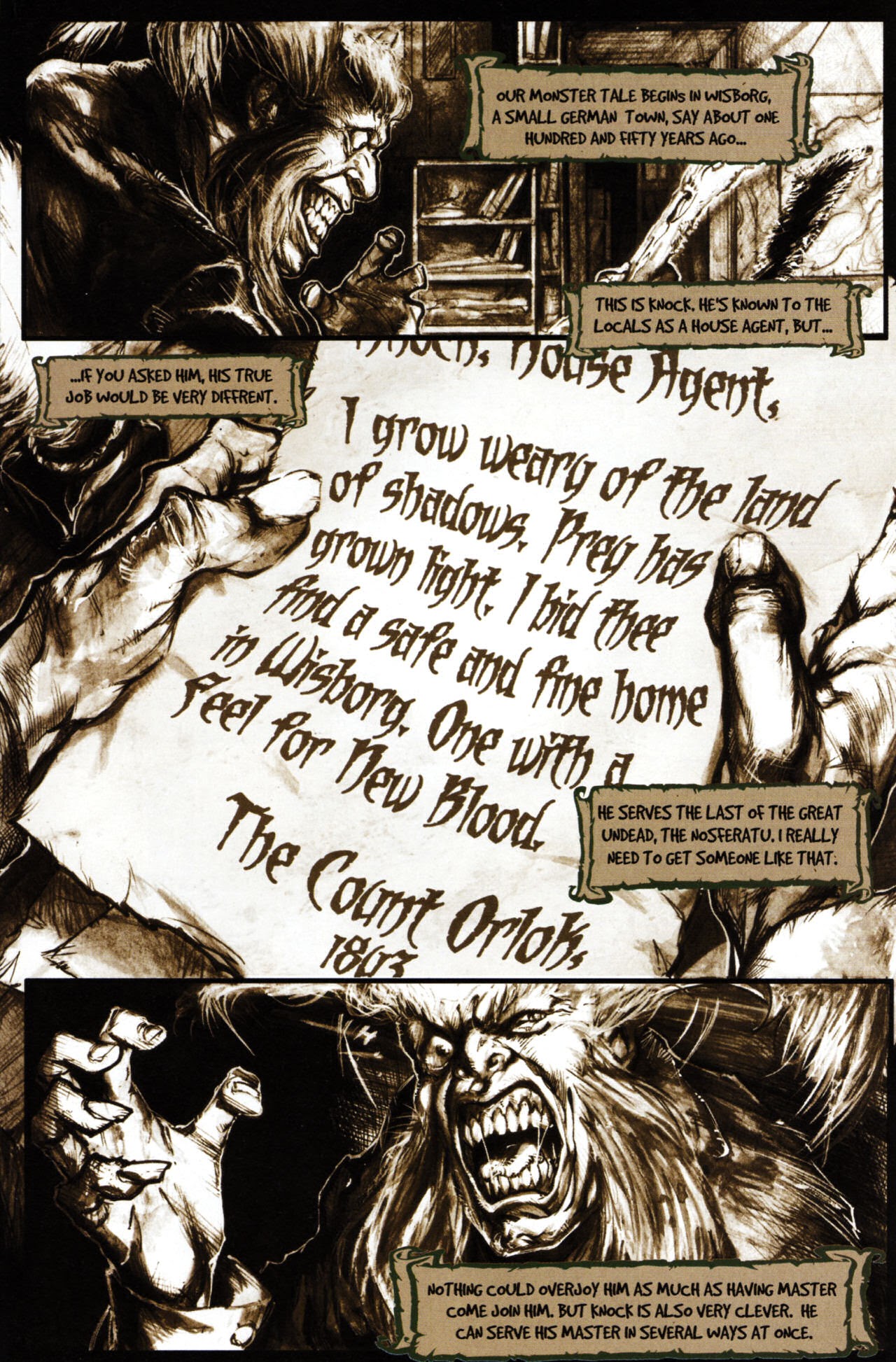 Read online Silent Screamers Nosferatu 1922 comic -  Issue # Full - 8