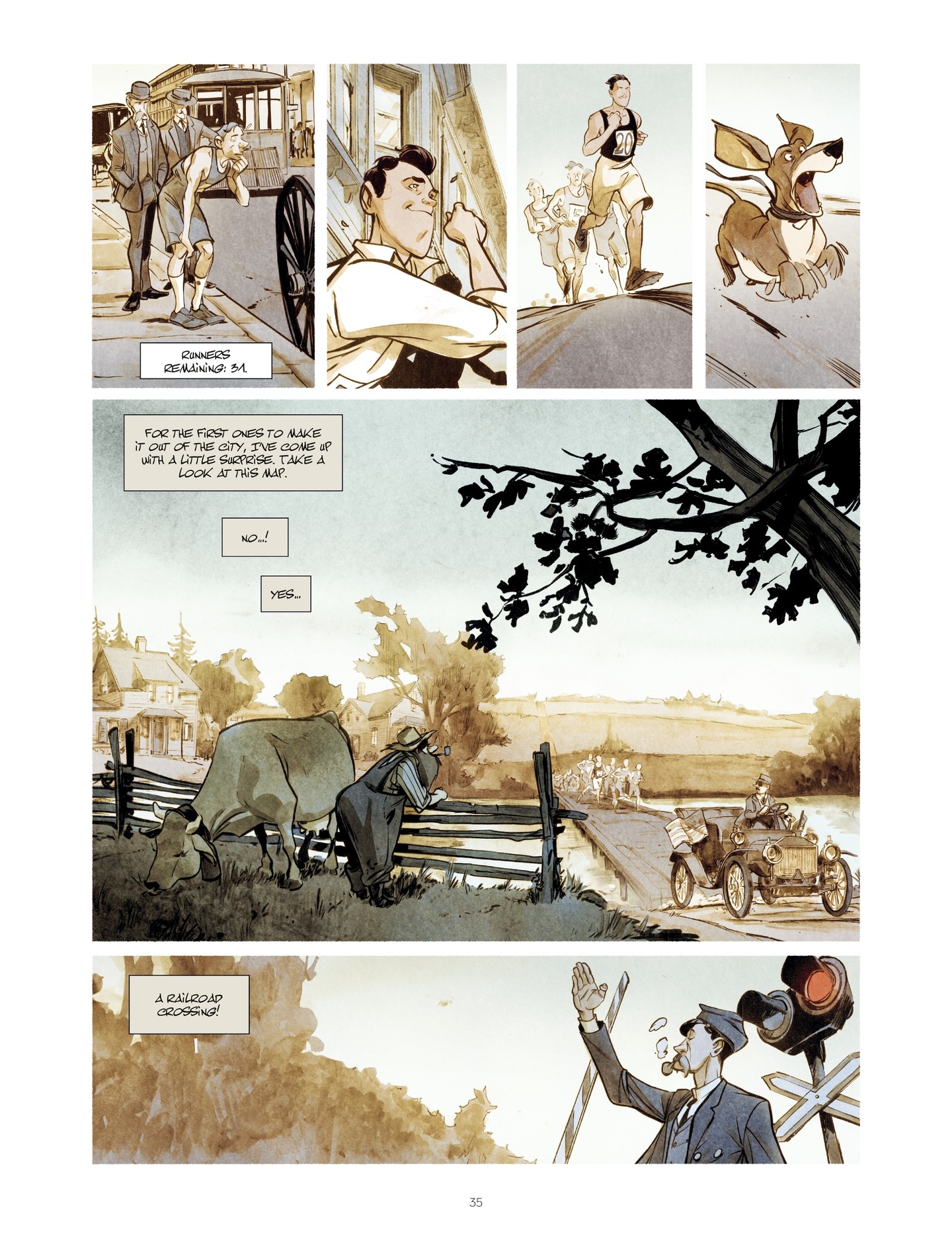 Read online The Race of the Century comic -  Issue # TPB - 33