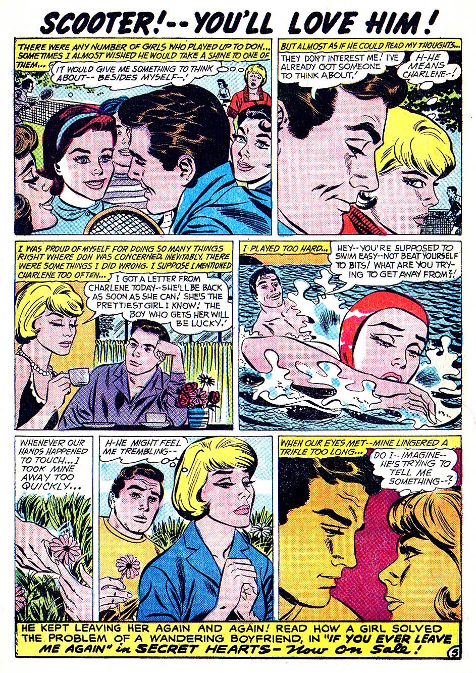 Read online Young Love (1963) comic -  Issue #54 - 16