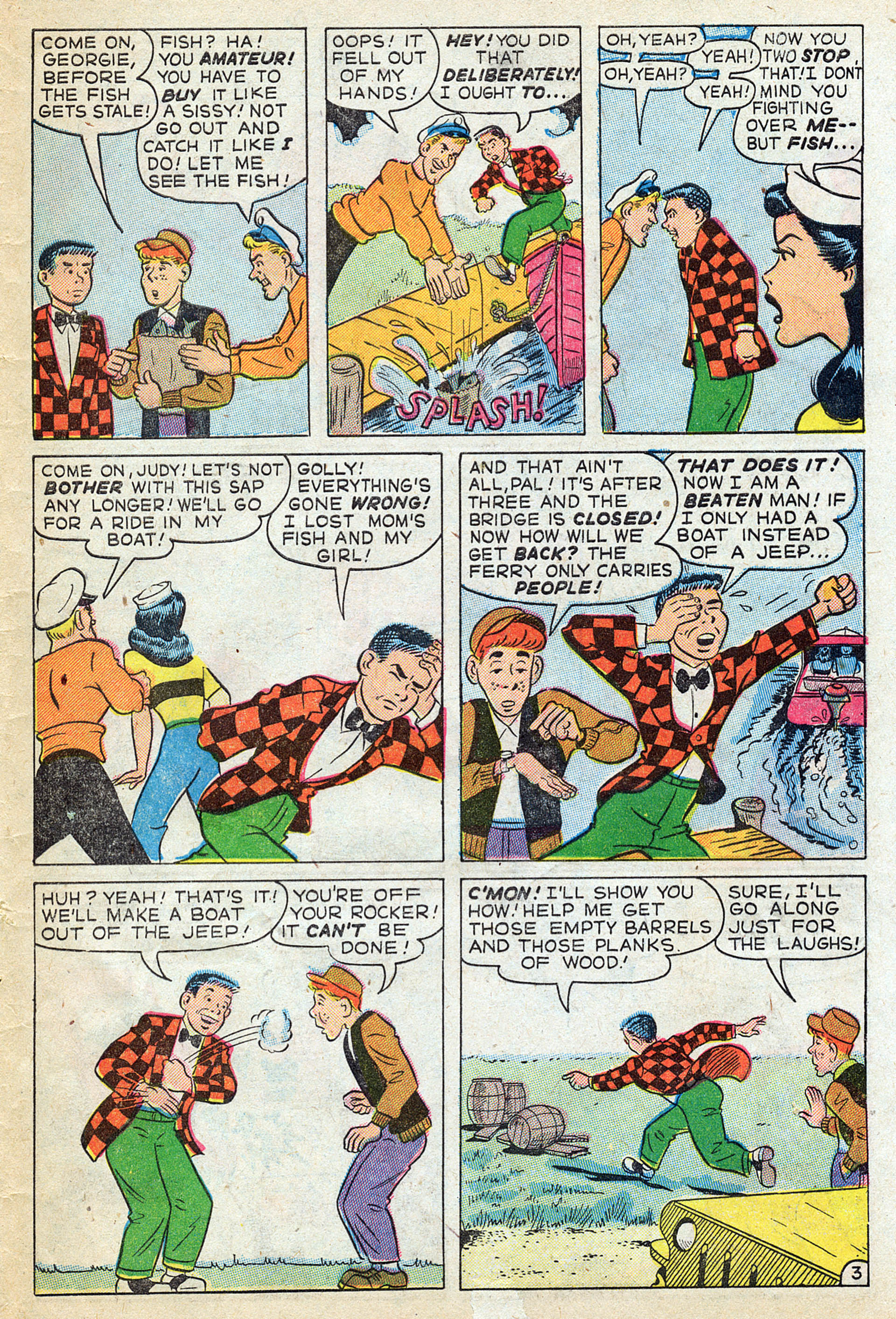 Read online Georgie Comics (1949) comic -  Issue #26 - 45