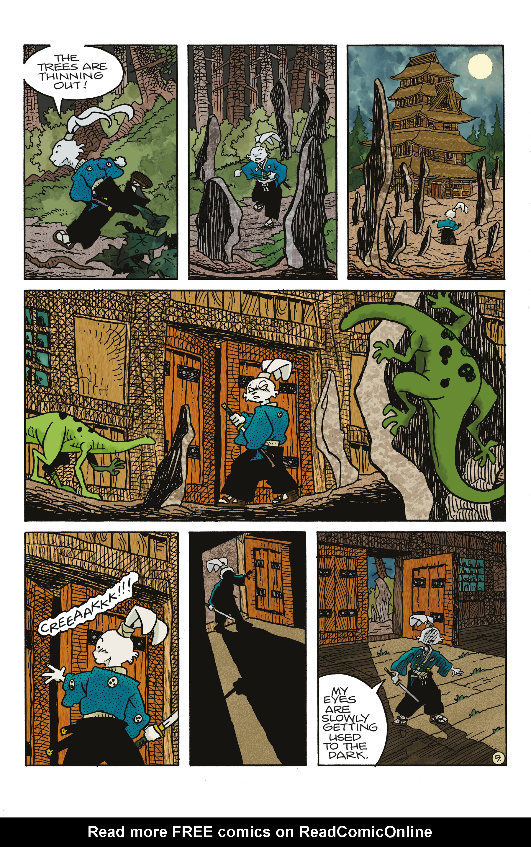 Read online Space Usagi: Yokai Hunter comic -  Issue # Full - 7