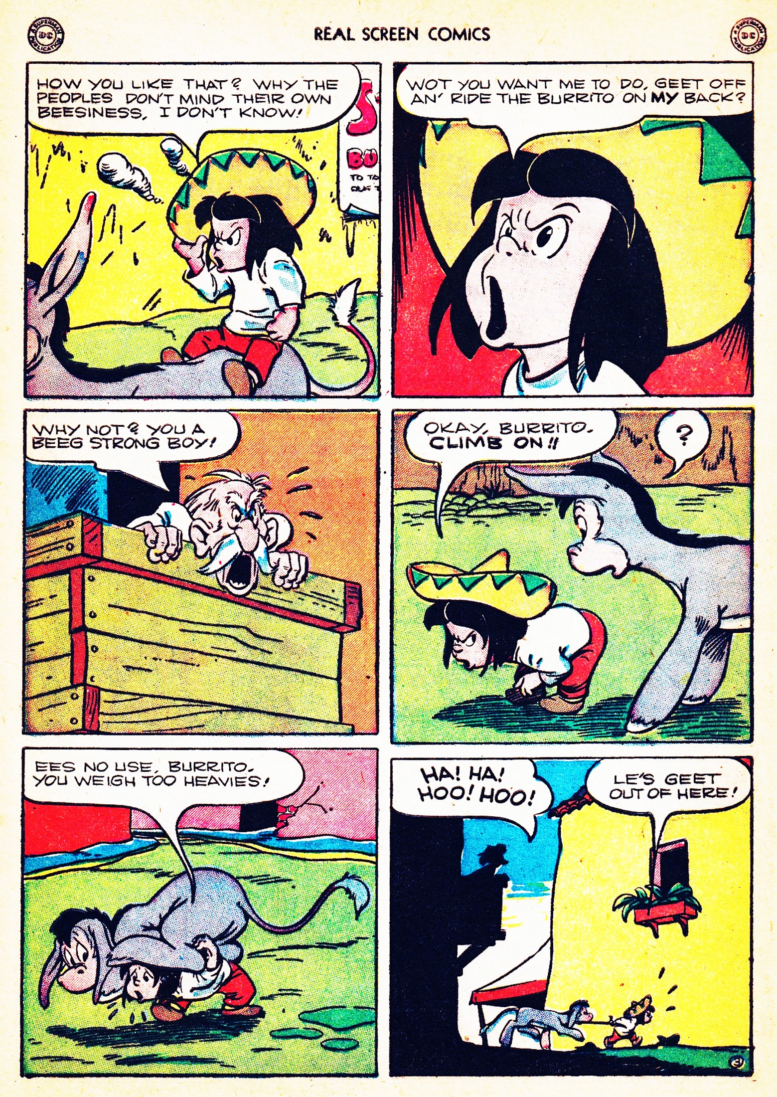 Read online Real Screen Comics comic -  Issue #21 - 13