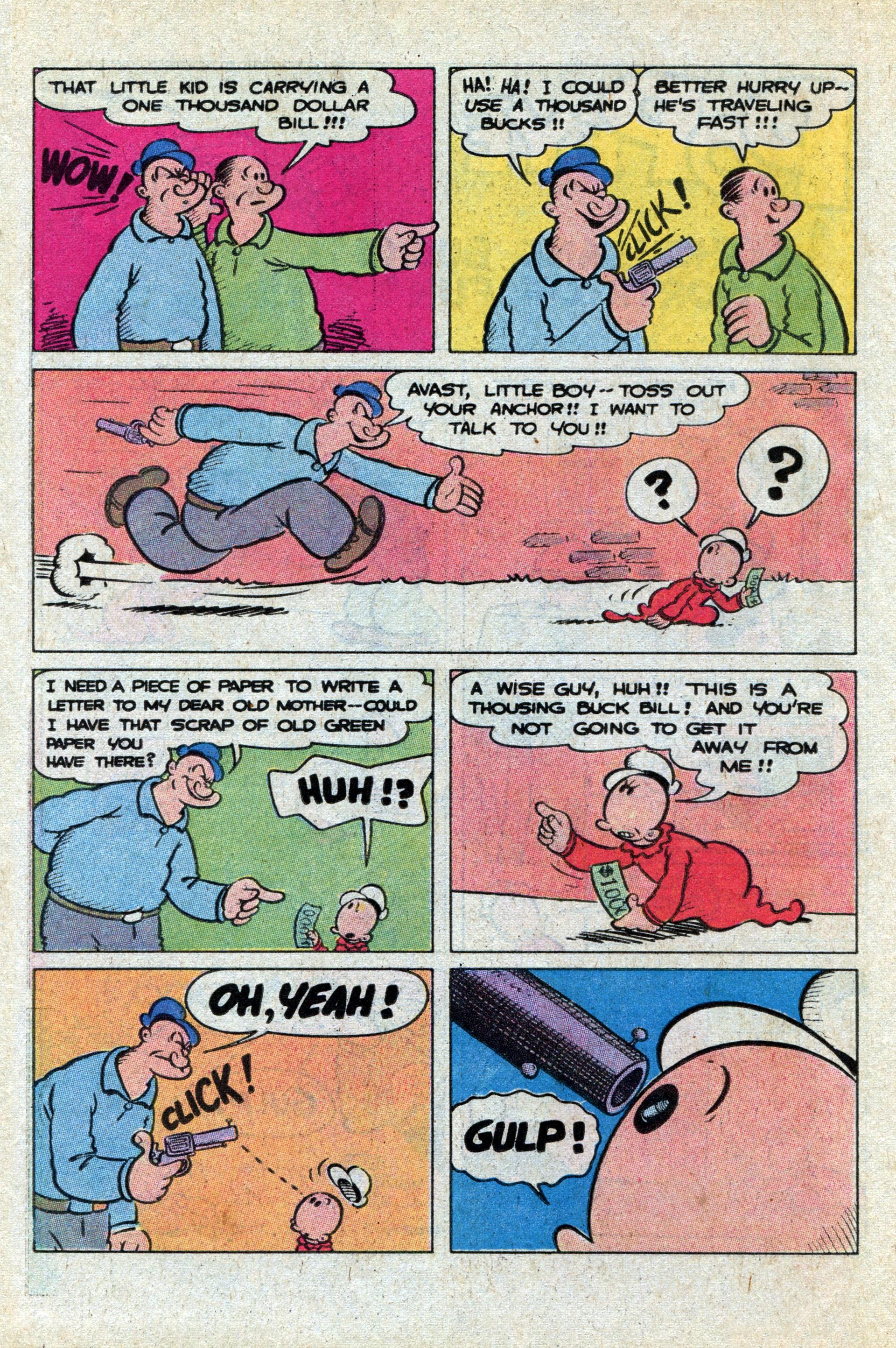 Read online Popeye (1948) comic -  Issue #167 - 26