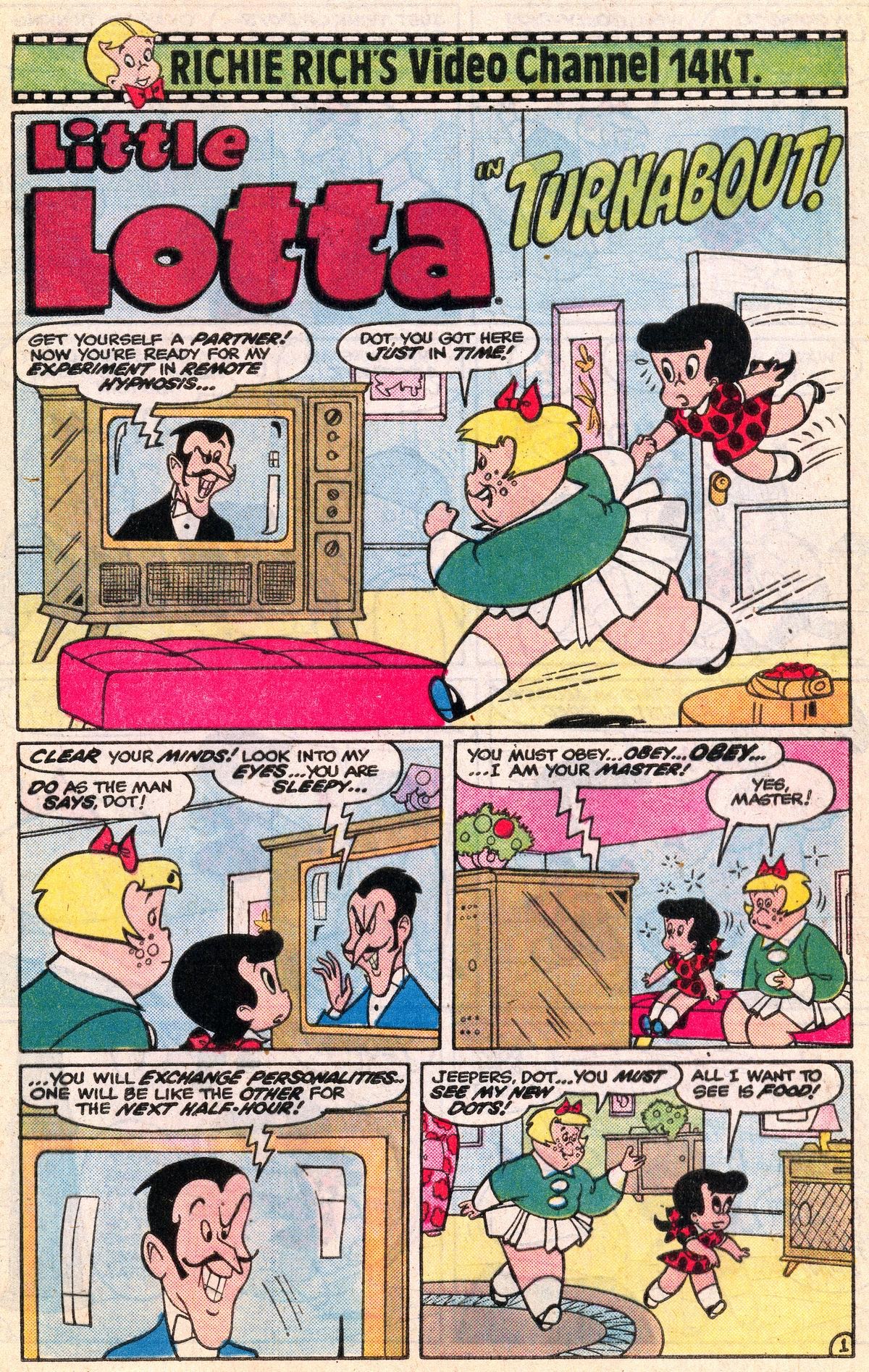 Read online Harvey Hits Comics comic -  Issue #3 - 20