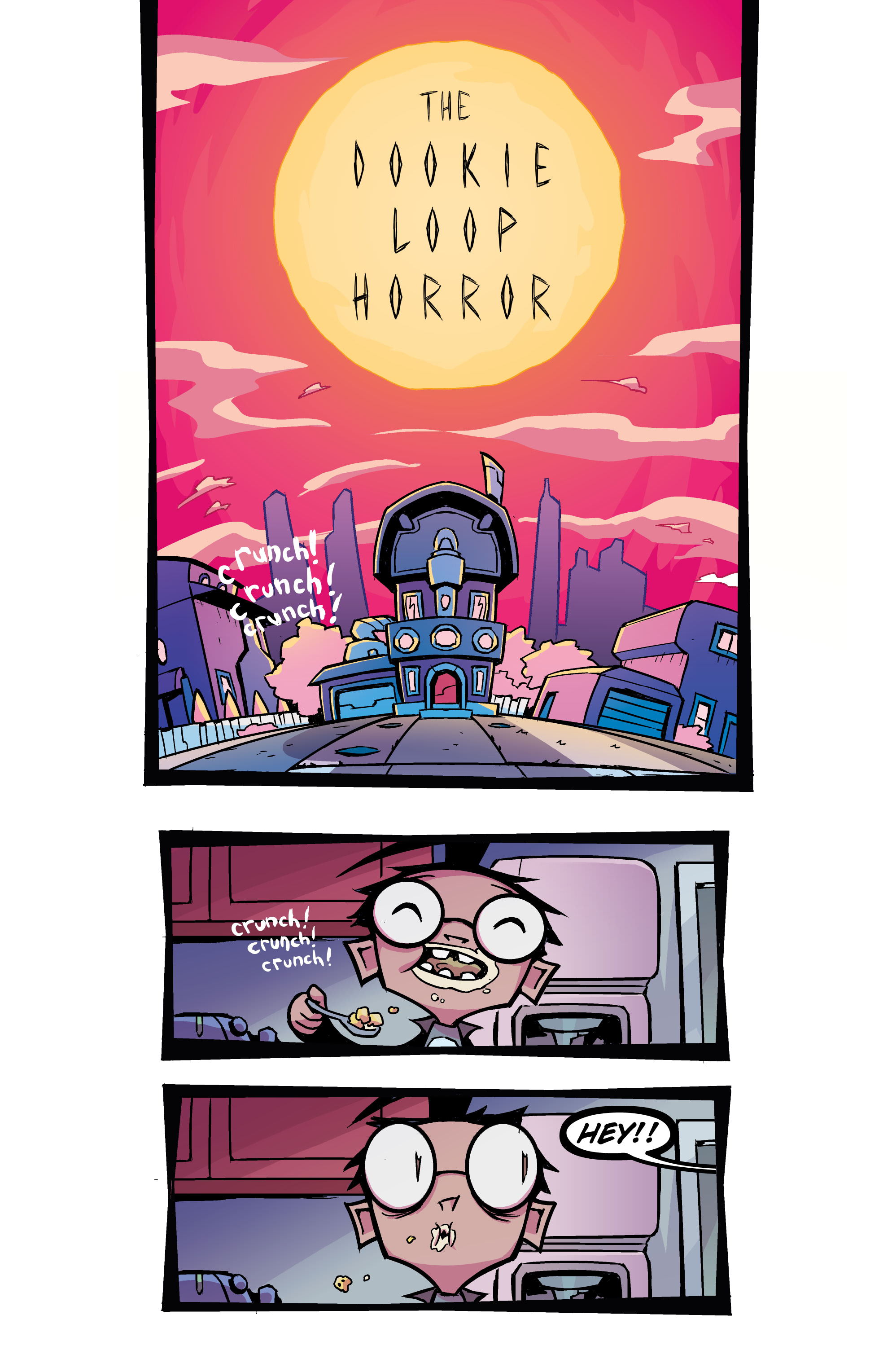 Read online Invader Zim: The Dookie Loop Horror comic -  Issue # Full - 3