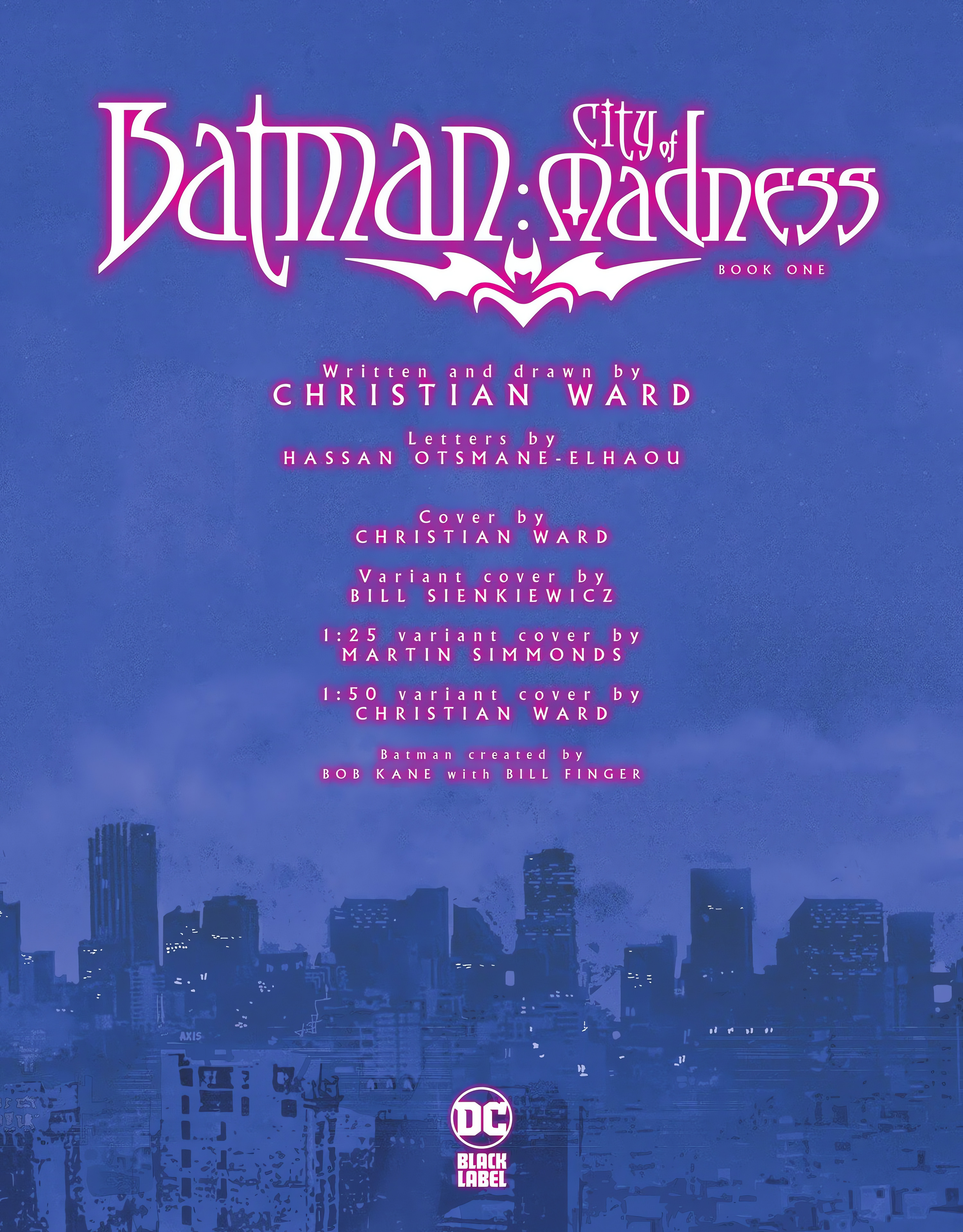 Read online Batman: City of Madness comic -  Issue #1 - 2