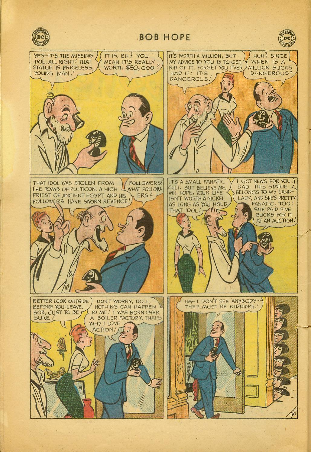 Read online The Adventures of Bob Hope comic -  Issue #64 - 14