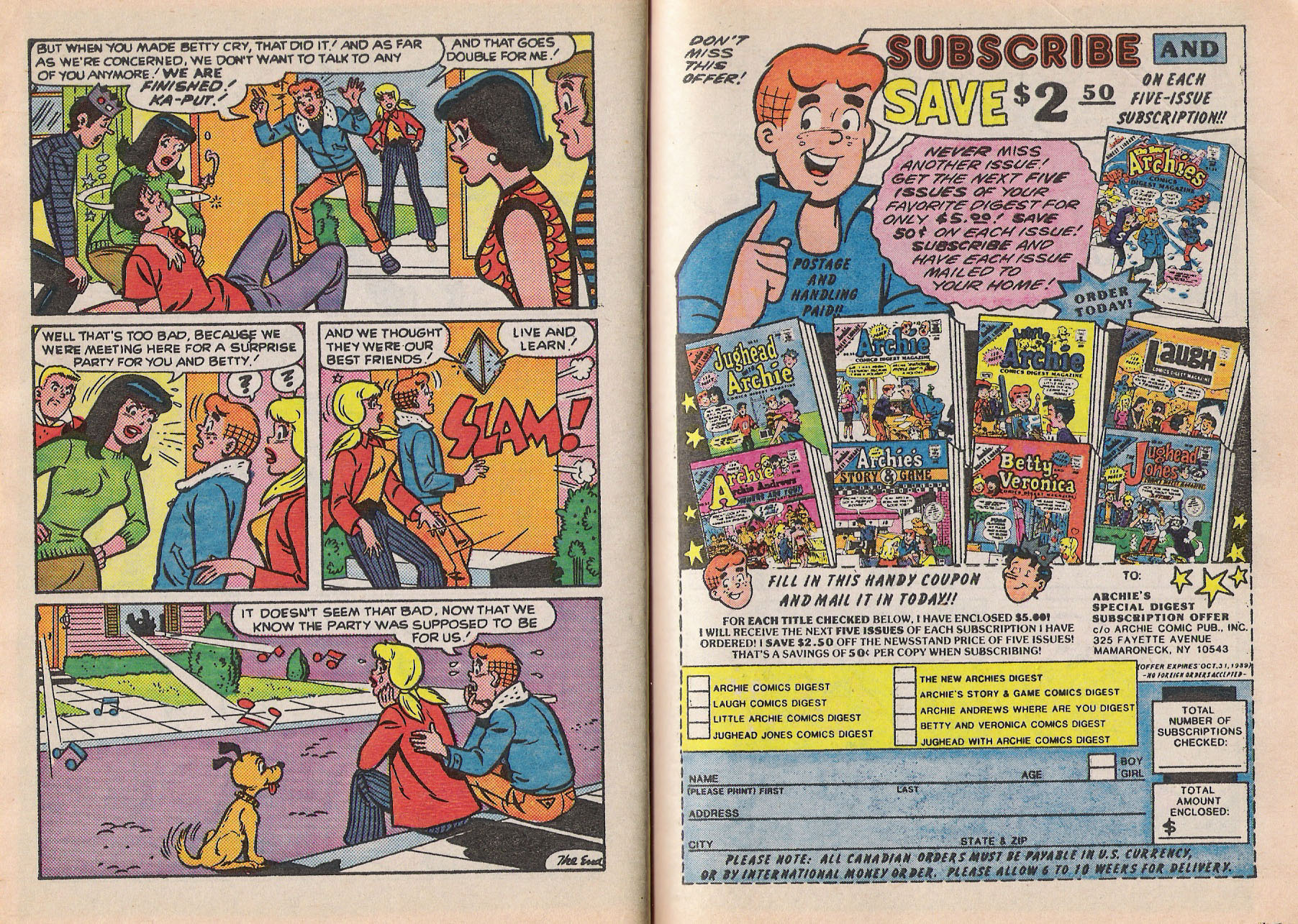 Read online Archie Digest Magazine comic -  Issue #96 - 18